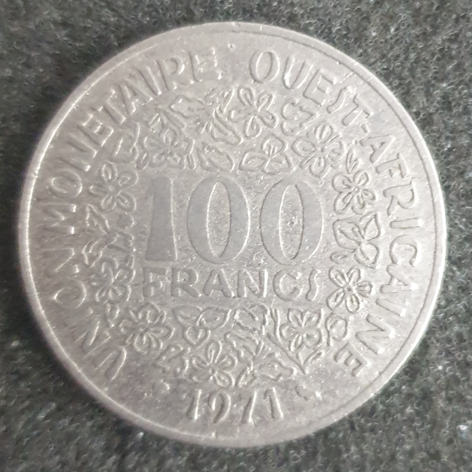 MONNAIE, COMMUNAUTÉ ÉCONOMIQUE DES ÉTATS DE L'AFRIQUE DE L'OUEST, 100 FRANCS TTB - Photo 1