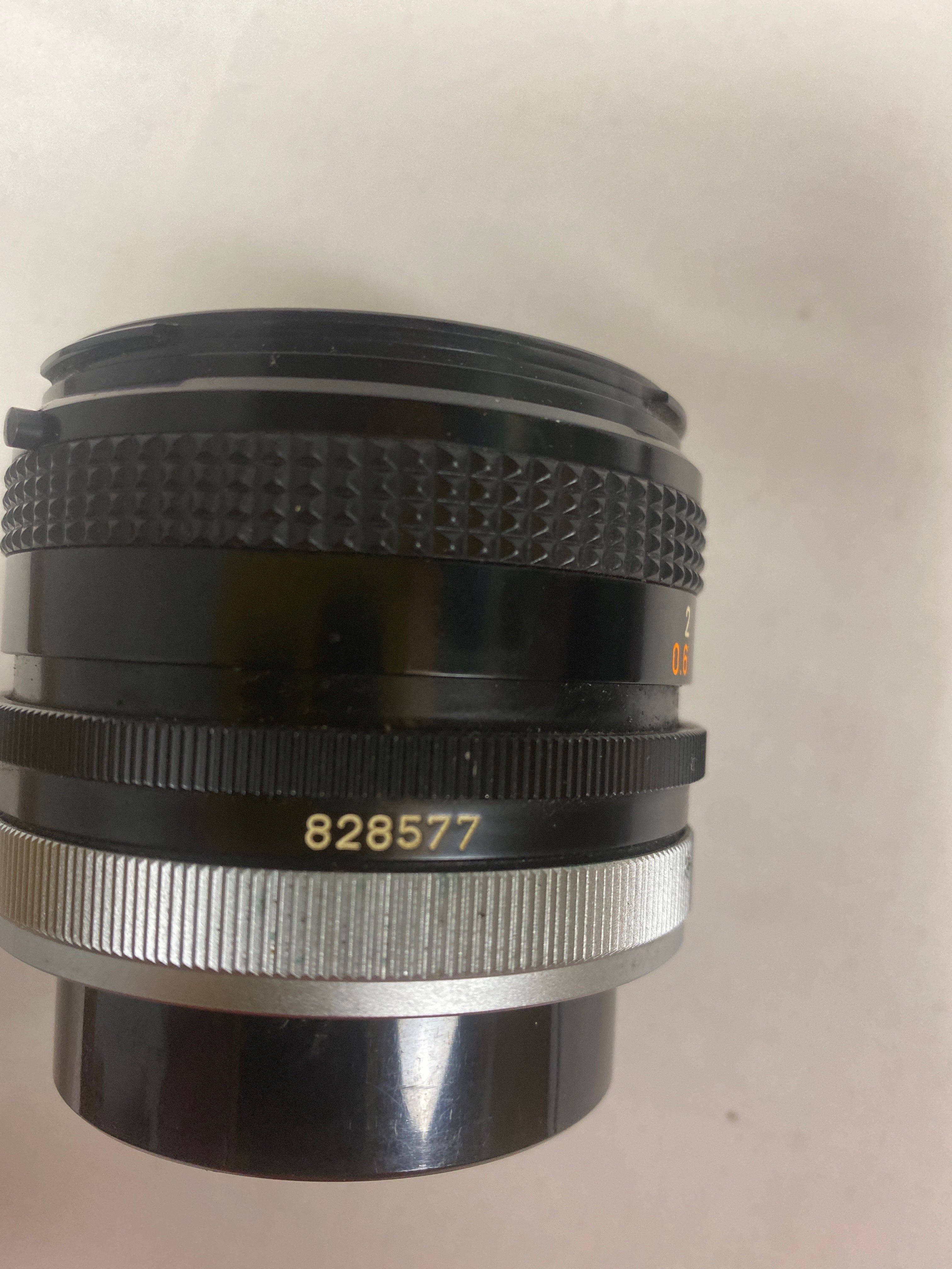 Objectif photo Canon LENS FD 50 mm 1:1.8 Super‑Coated Bon état - Vue 3 - 