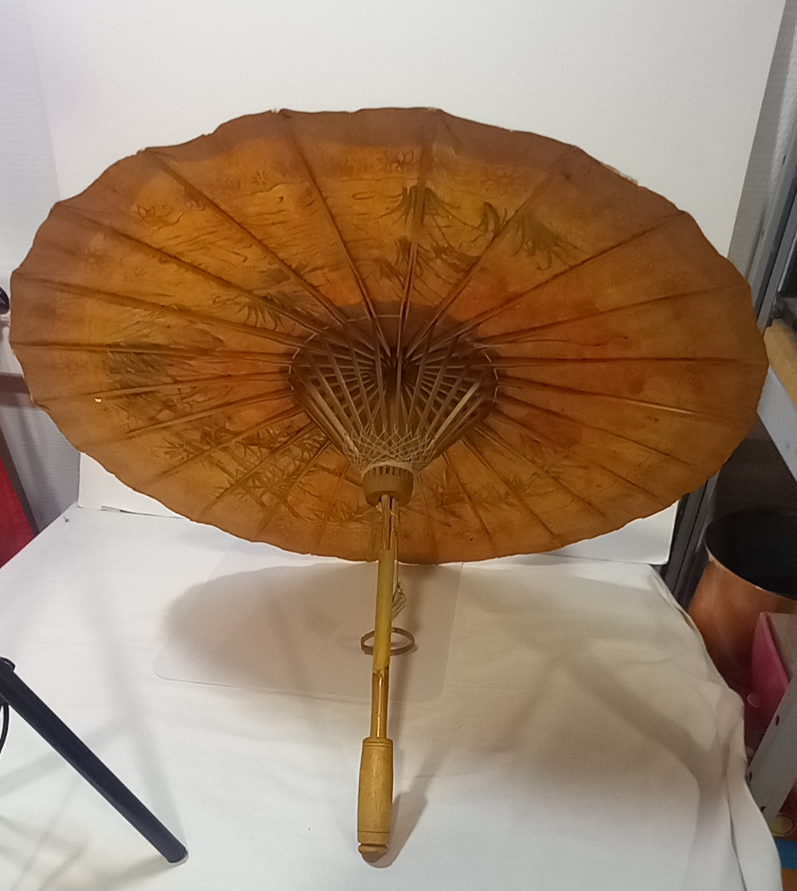 Magnifique ombrelle en papier de riz - Très bon état - Photo 2