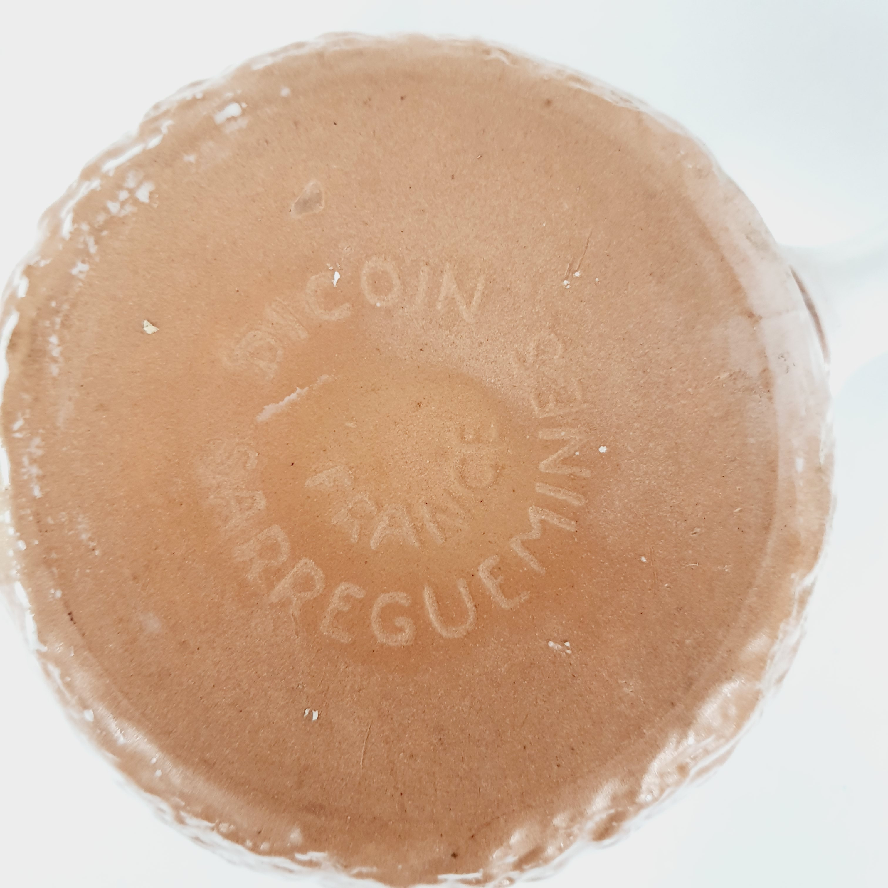 Plat rond - Digoin Sarreguemines Très bon état - Vue 2 - 