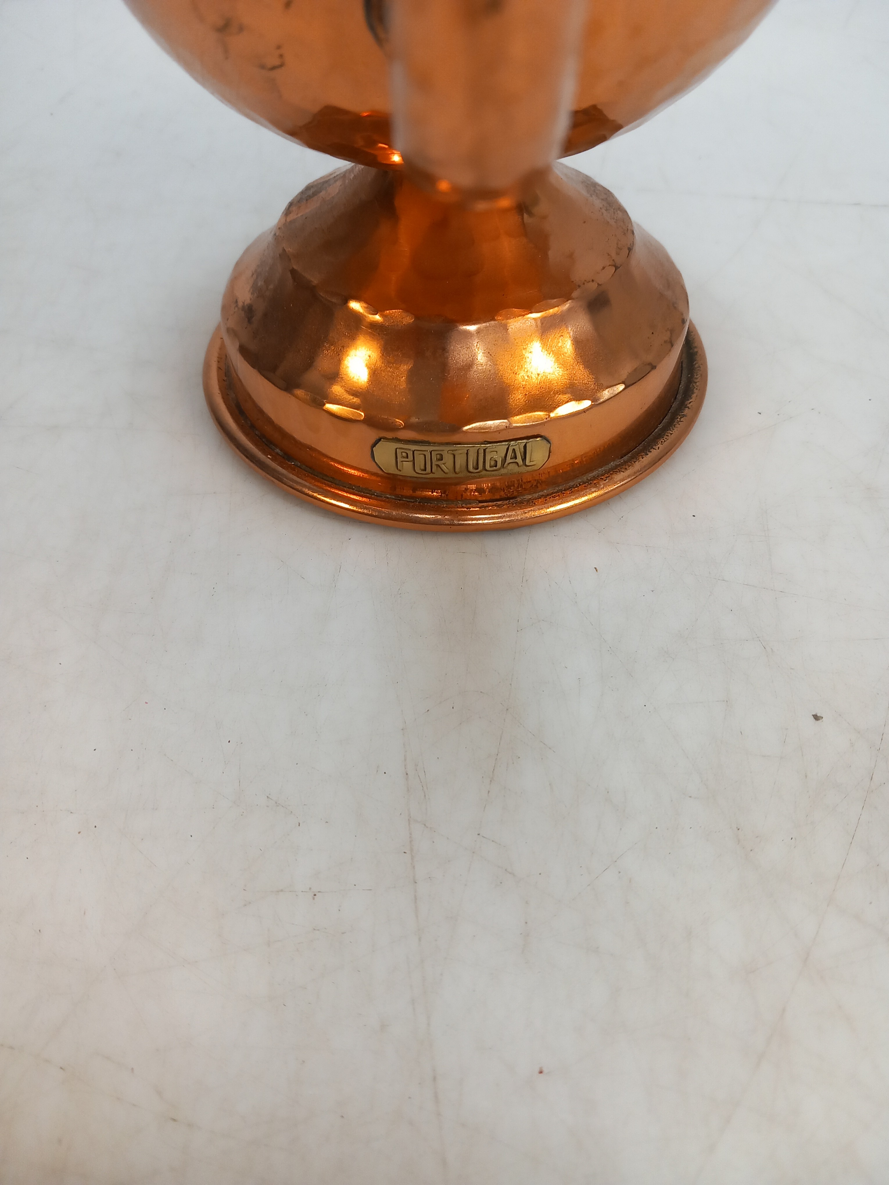 Théière Antique en cuivre, PORTUGAL. - Photo 5