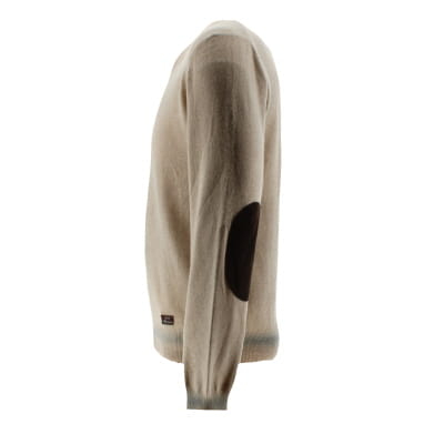 Pull beige col V imprimé - Homme - Guess By Marciano - Taille M Bon état - Vue 3 - 
