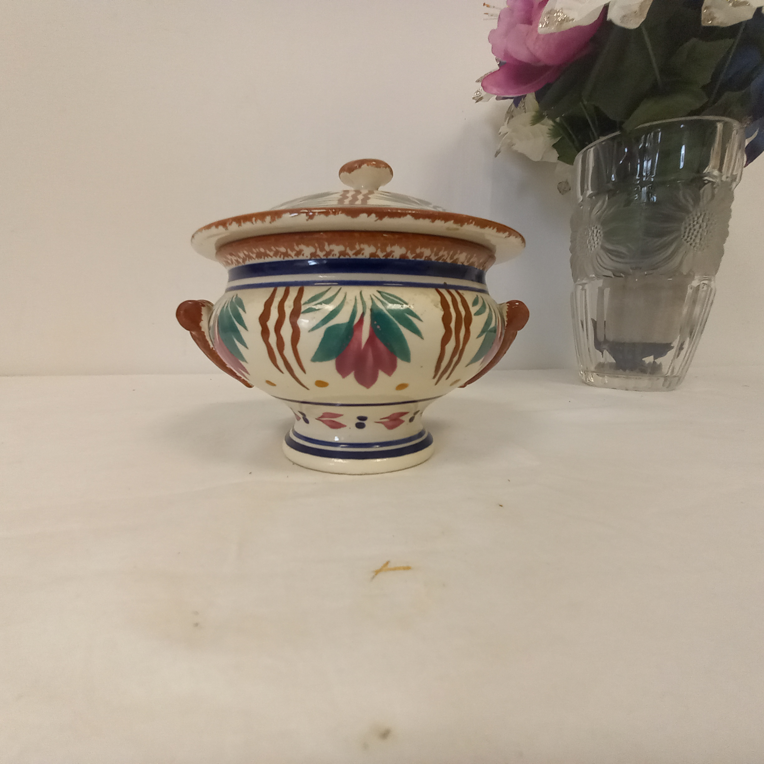 Soupiere HB henriot quimper 487 france vintage - Bon état sur Label Emmaüs