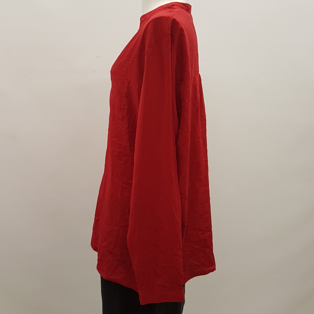 Chemise rouge foncé - ICI ET MAINTENANT - Taille 46 - Photo 1
