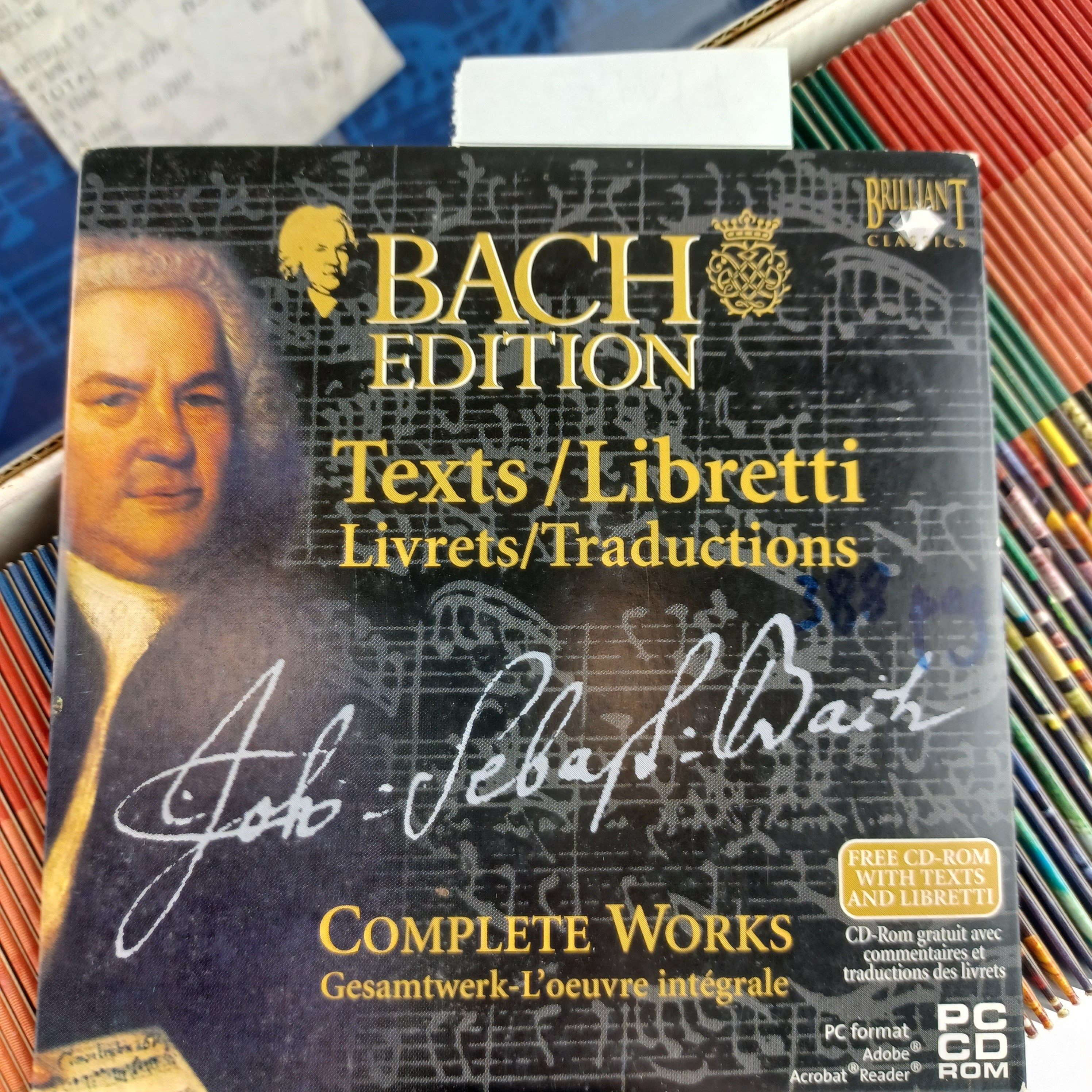 Boite de Brillant Classics de 155 CD box Bach Edition l'oeuvre intégrale de 2007  - Vue 4 - 