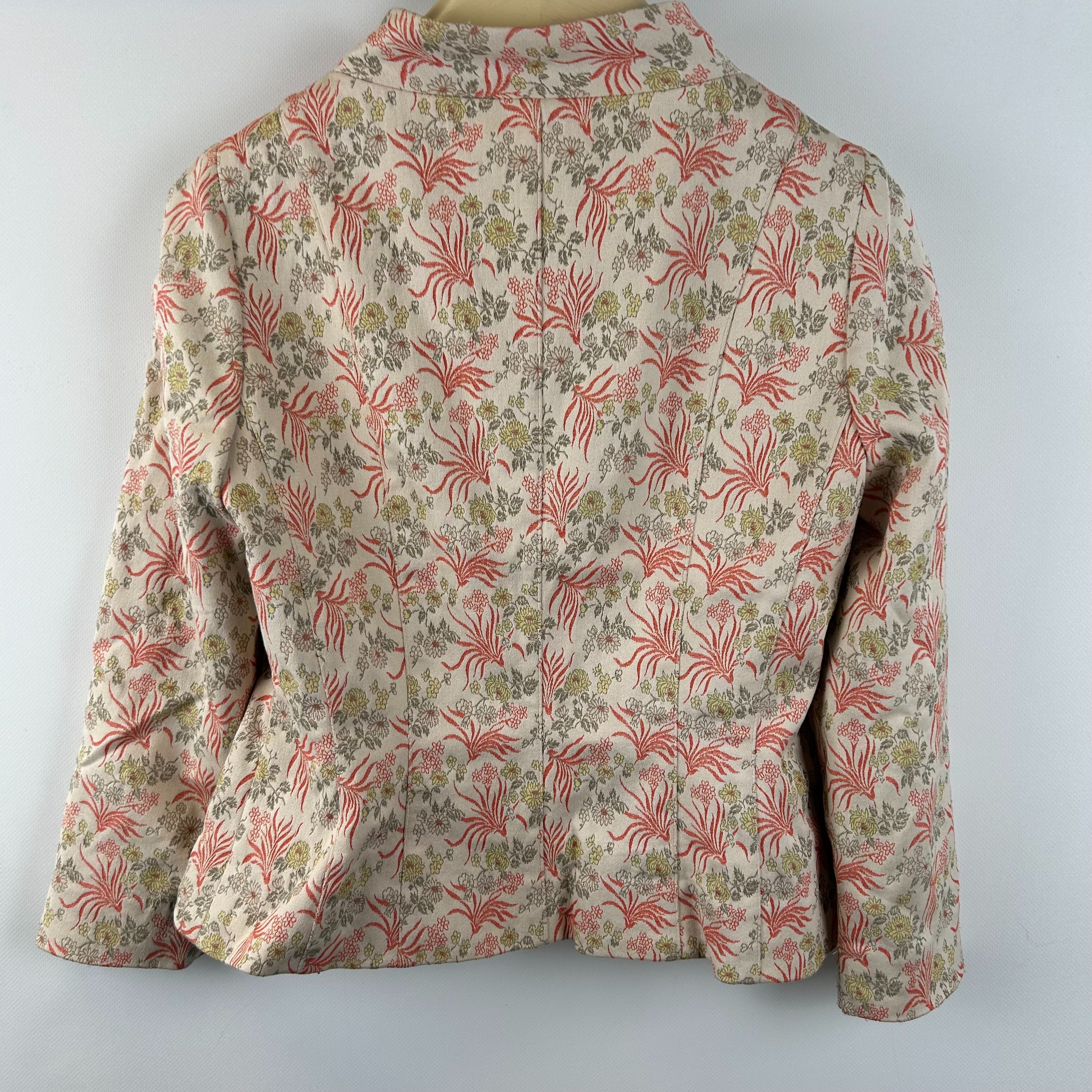 Song jung wan - Veste à motif floral - Taille 34 estimé - Photo 2