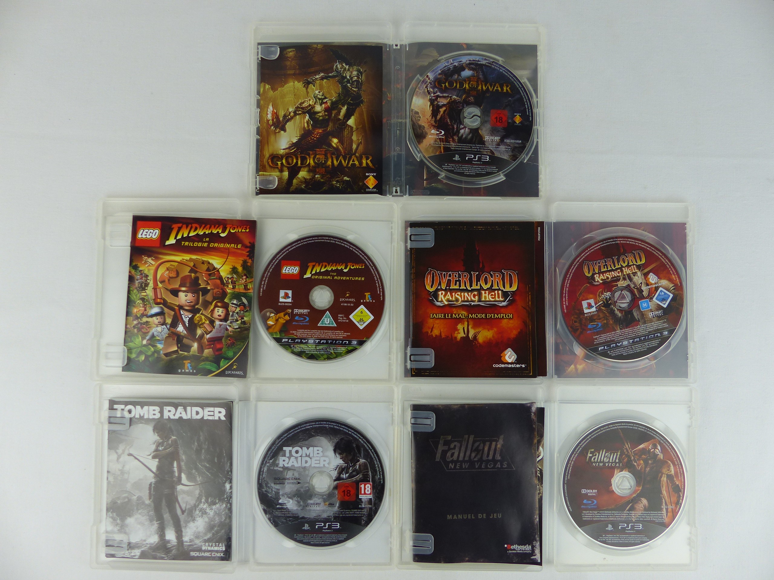 Lot de 5 Jeux Aventure, Action et RPG PS3 État correct - Vue 2 - 