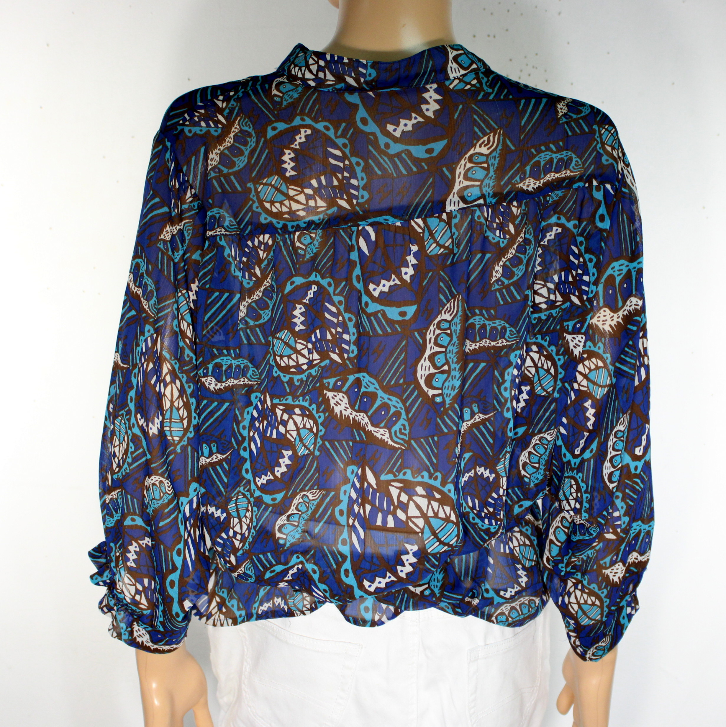T-Shirt Bleu Marine 3 SUISSE COLLECTION Taille 42 - Photo 3