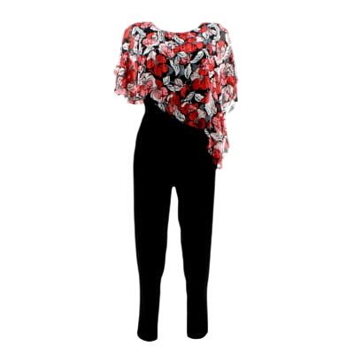 Combinaison avec chappe rose imprime - Taille 38/40 - Label Emmaus - Modalova