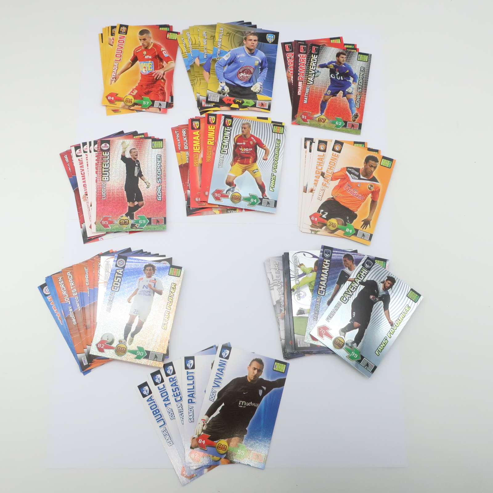 Voir photo 4 de Lot de 250 Cartes " Adrenalyn XL Ligue 1 Saison 2009/2010 " Panini Lot de 250 Cartes " Adrenalyn XL Ligue 1 Saison 2009/2010 " Panini - Vue 4 -