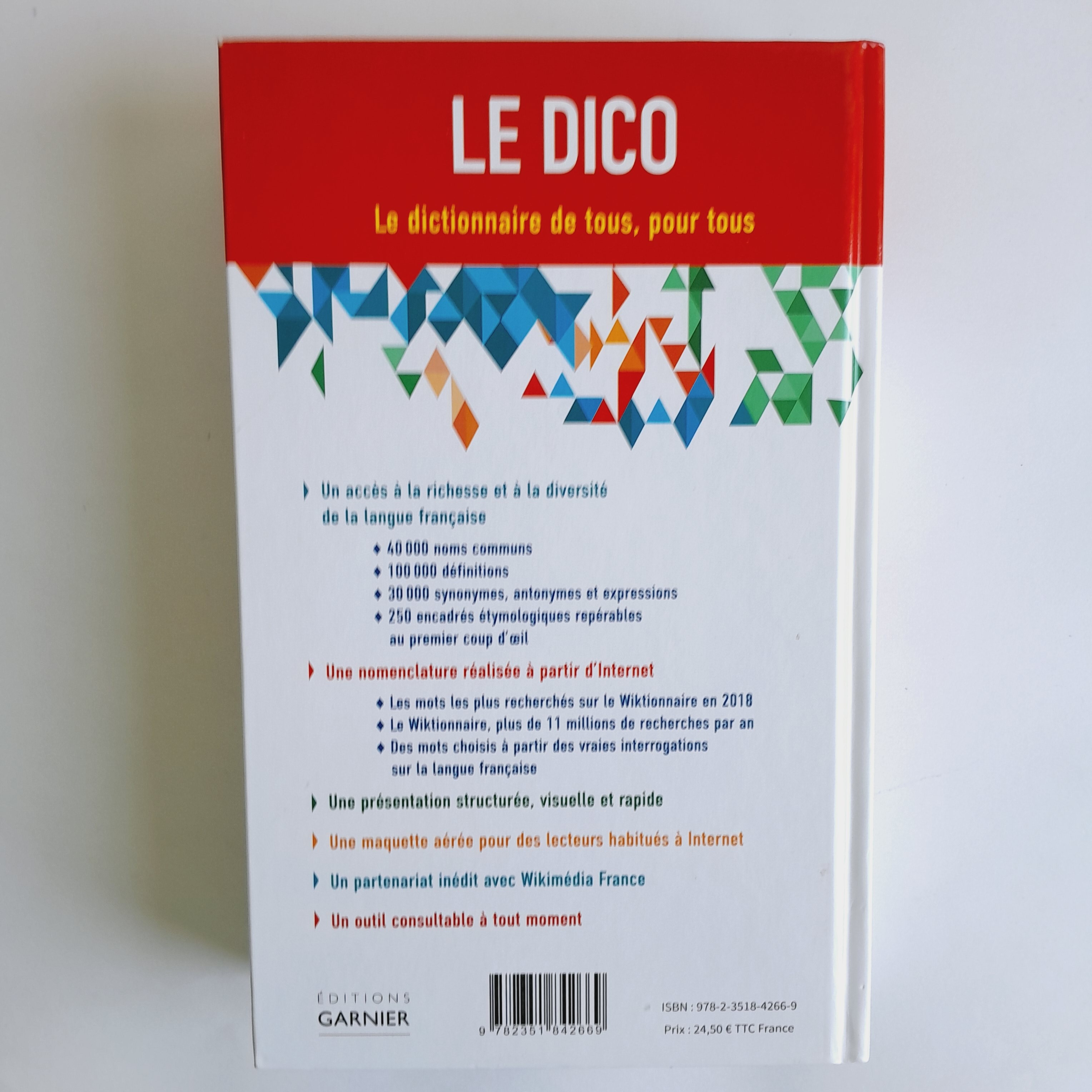 Dictionnaire, Le dico  - Photo 1