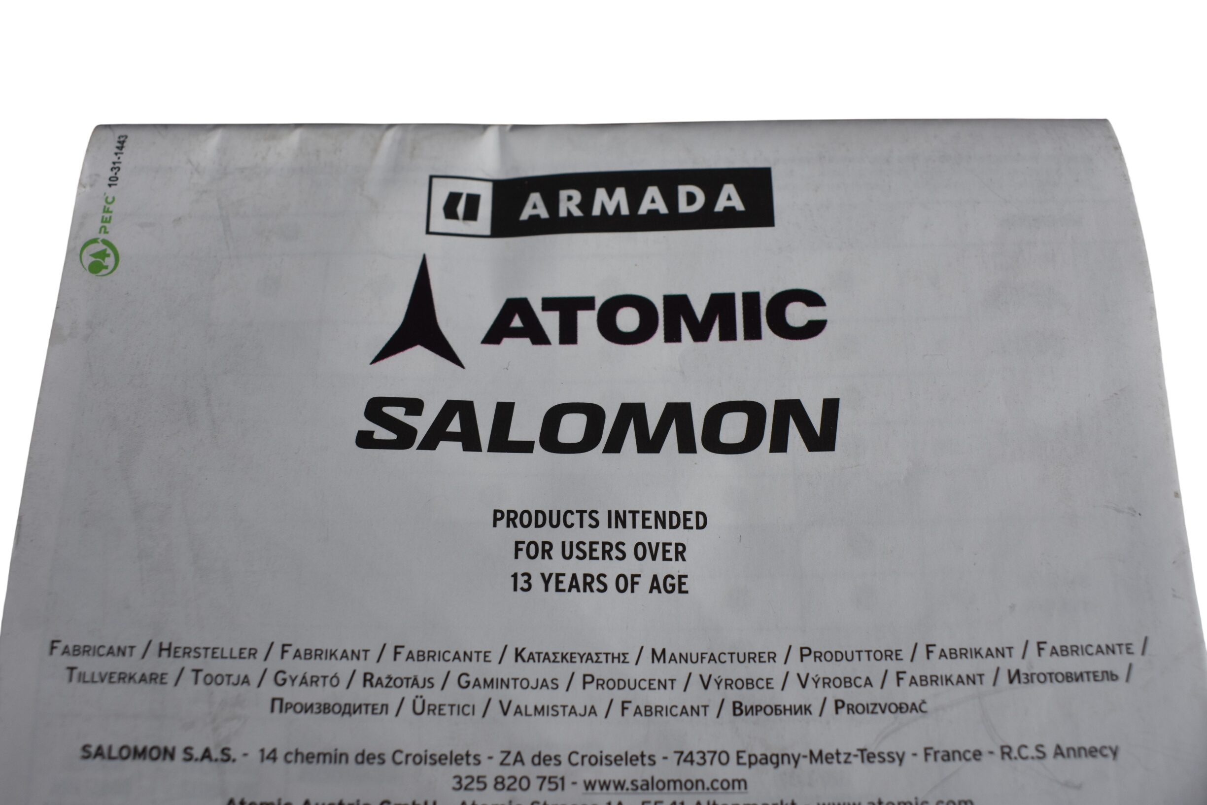 Acheter 11 éléments de fixation pour Ski de marque SALOMON Bon état - 165,00 € 11 éléments de fixation pour Ski de marque SALOMON Bon état - reconditionné disponible sur Label Emmaüs