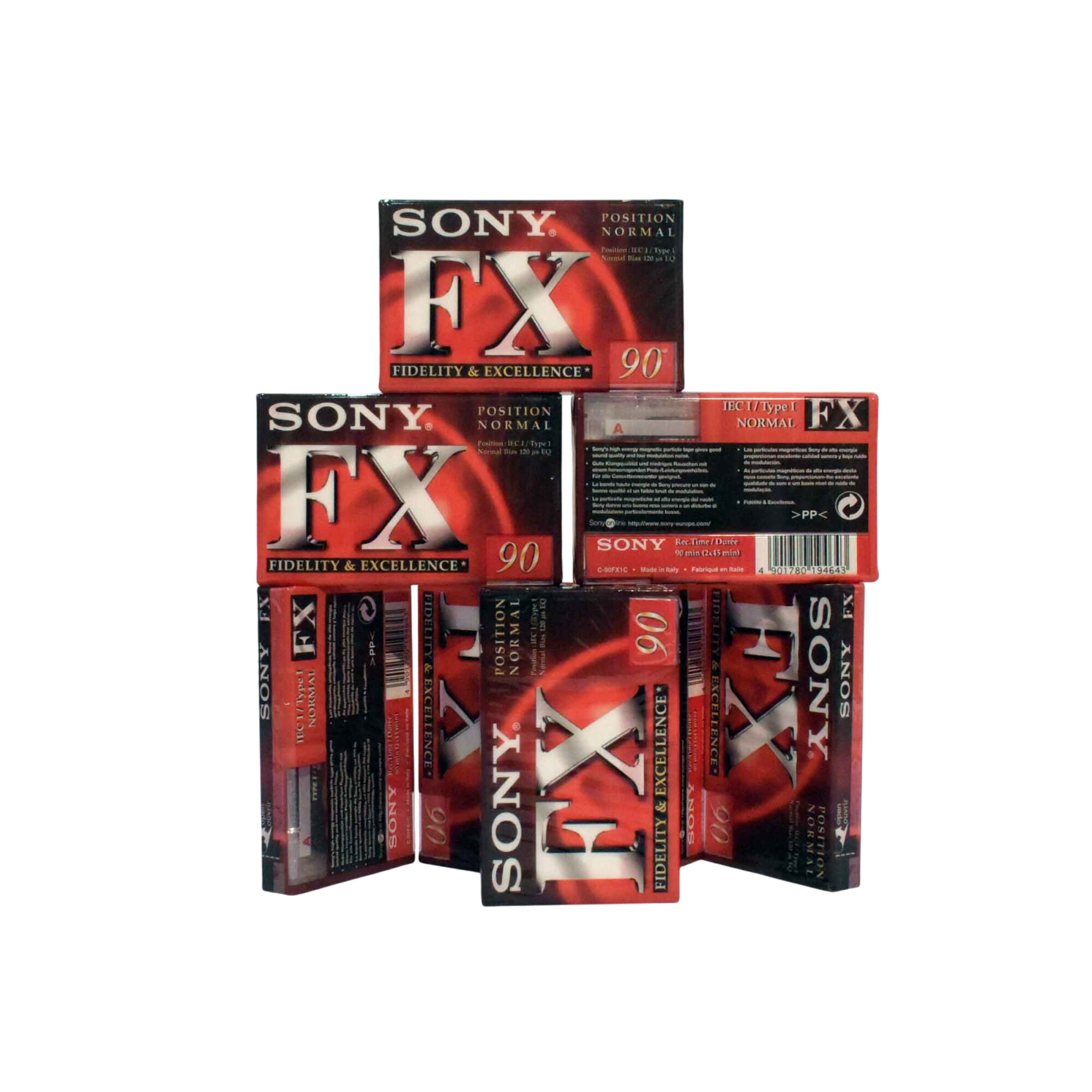 Acheter 8 K7 Audio 90 mn Neuves - Sony™ FX - Type I Comme neuf - 37,80 € 8 K7 Audio 90 mn Neuves - Sony™ FX - Type I Comme neuf - reconditionné disponible sur Label Emmaüs