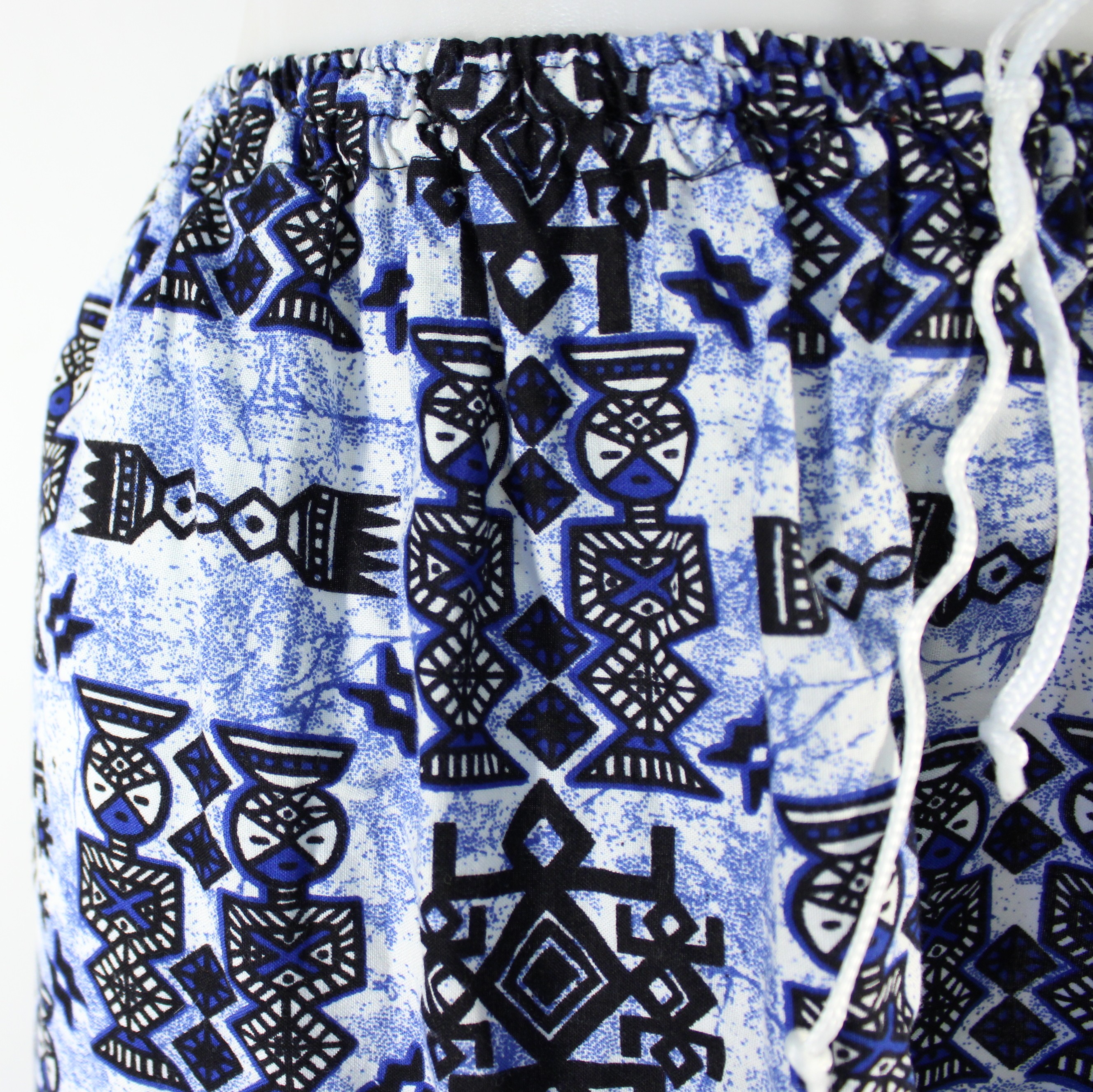 Pantalon Tribal Bleu Taille Estimée S - Photo 2