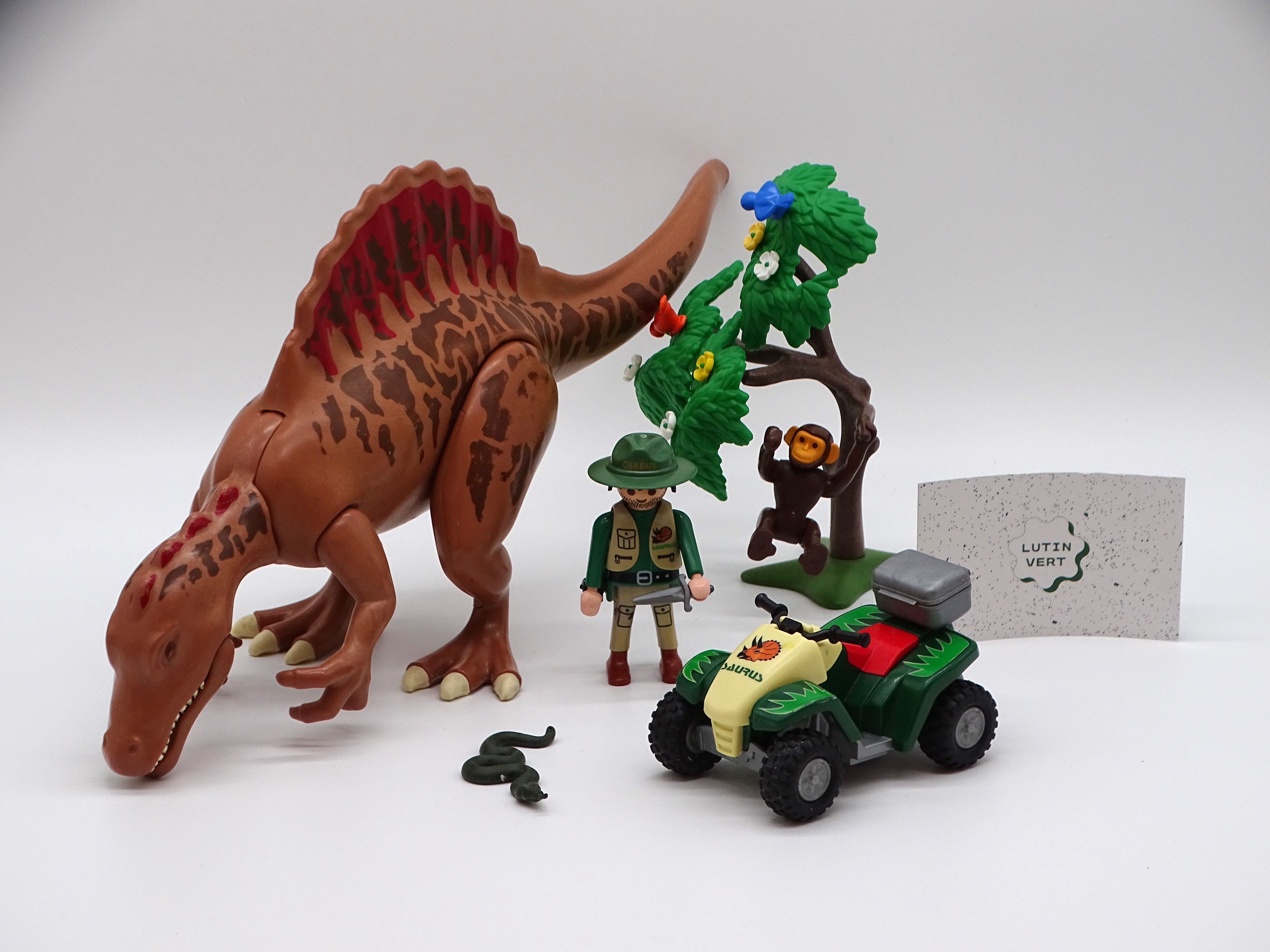 Playmobil pièce unique « Parc Dino et son gardien » d'occasion PLAYMOBIL - Dès 4 ans | Ref 13418 Très bon état - Vue 2 - 