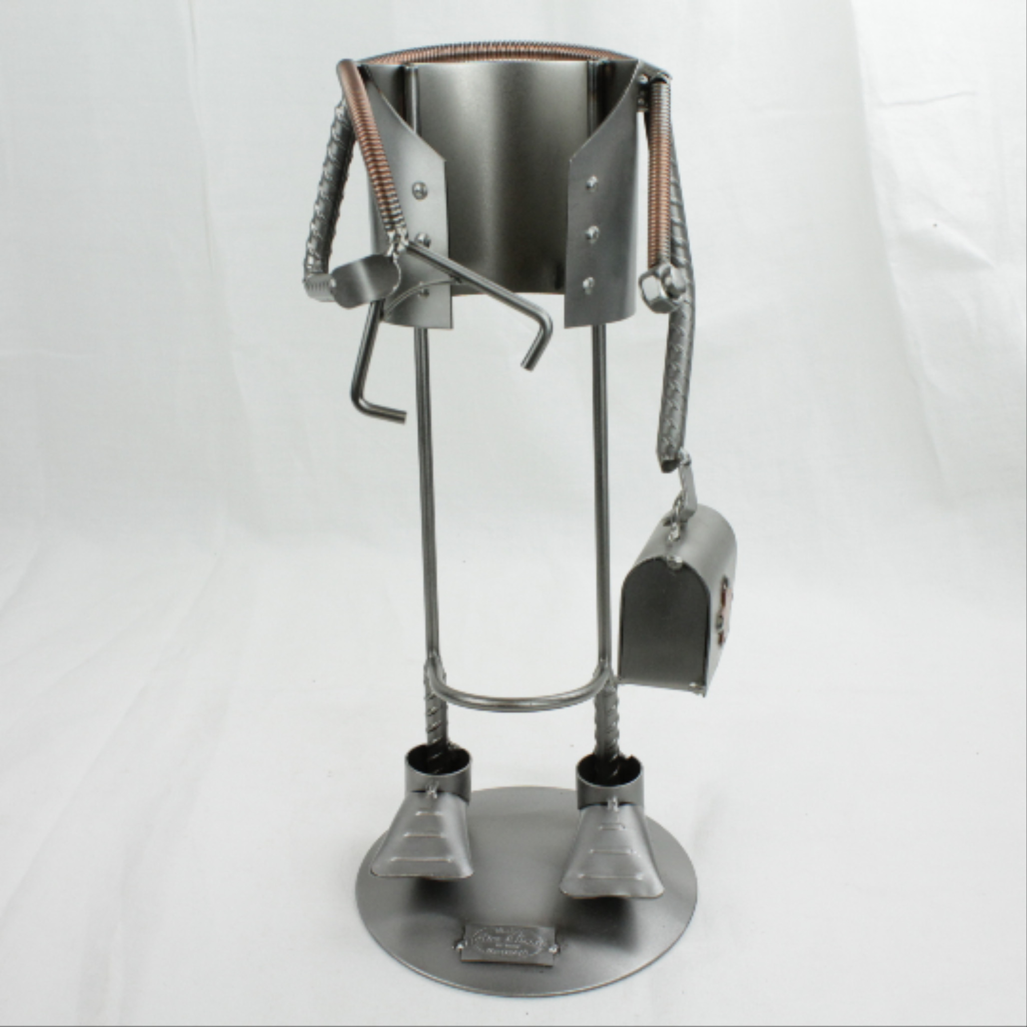 Porte-bouteille Design Atypique – Marque Hinz & Kunst, Métal, Bon état