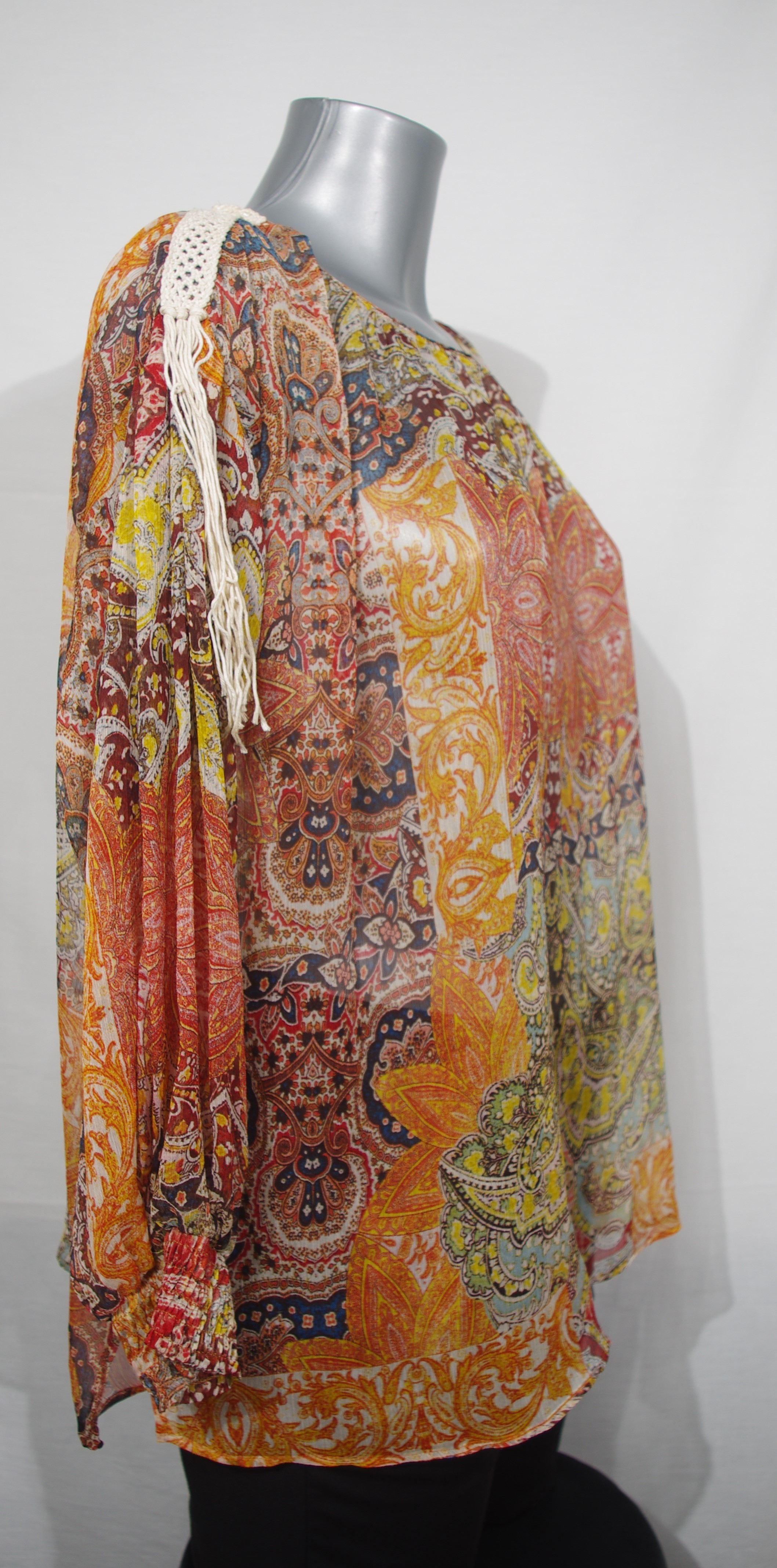 Blouse Zara- S - fluide imprimé cachemire - Photo 4