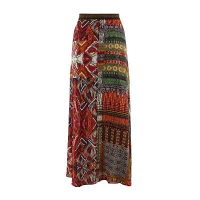 Jupe multicolore imprimée - Femme - DESIGUAL - Taille 38 - Photo 1