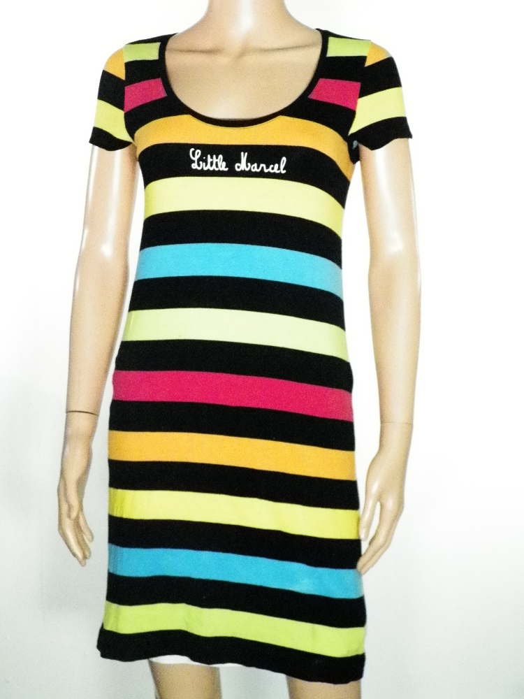 Robe Multicolore LITTLE MARCEL T M. Bon état -  reconditionné disponible sur Label Emmaüs