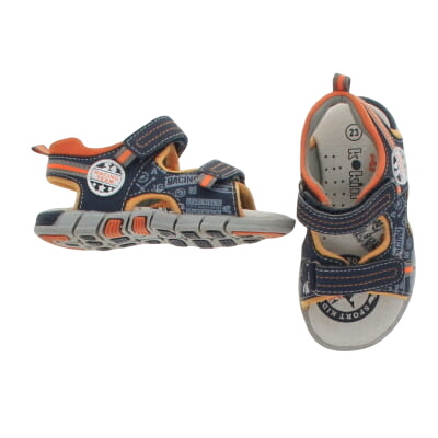 Chaussures bleues imprimées - Garçon - KOKIN - Pointures 23 - Photo 0