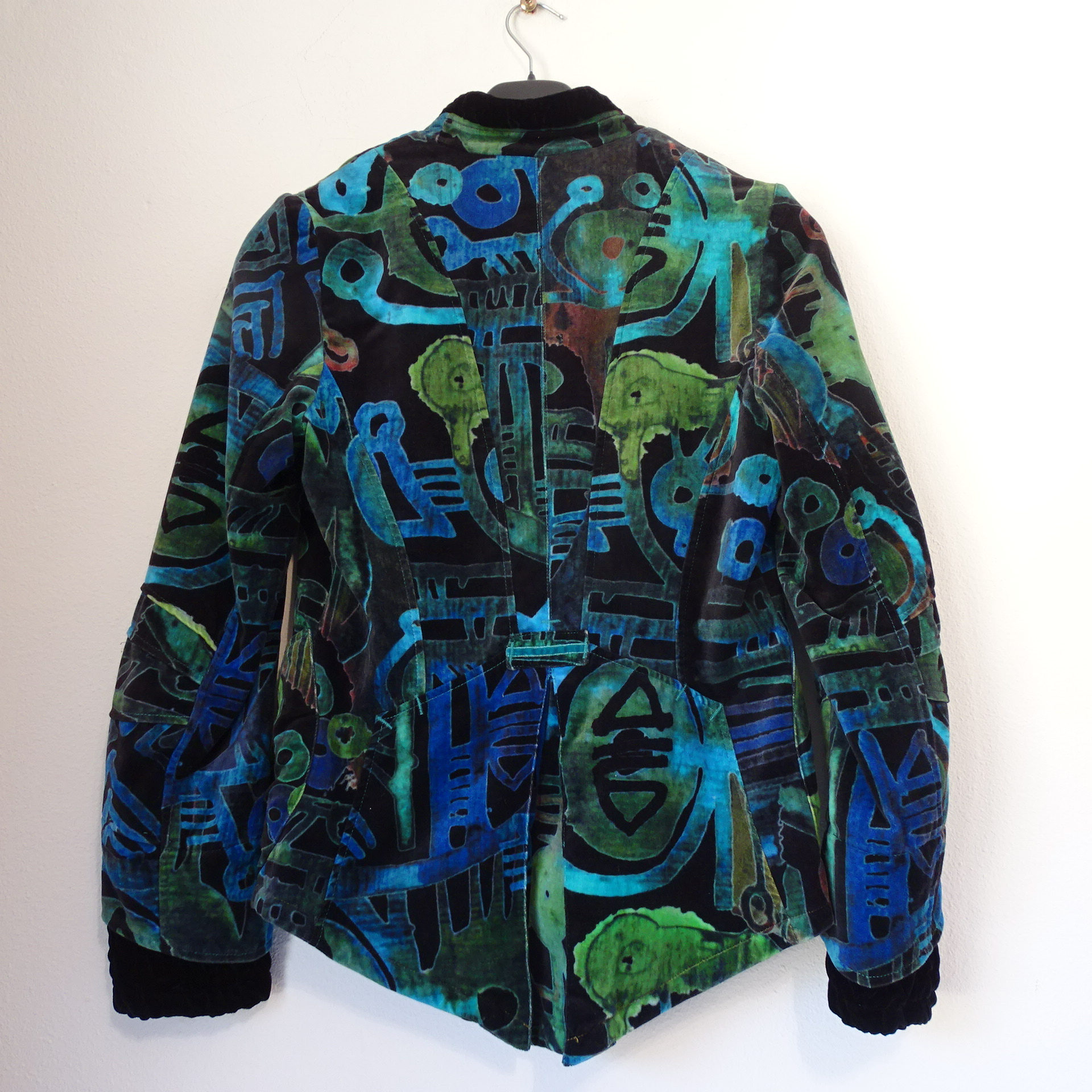 Voir photo 7 de Veste vintage en velours - Aventures des toiles, 36 Veste vintage en velours - Aventures des toiles, 36 Très bon état - Vue 7 -