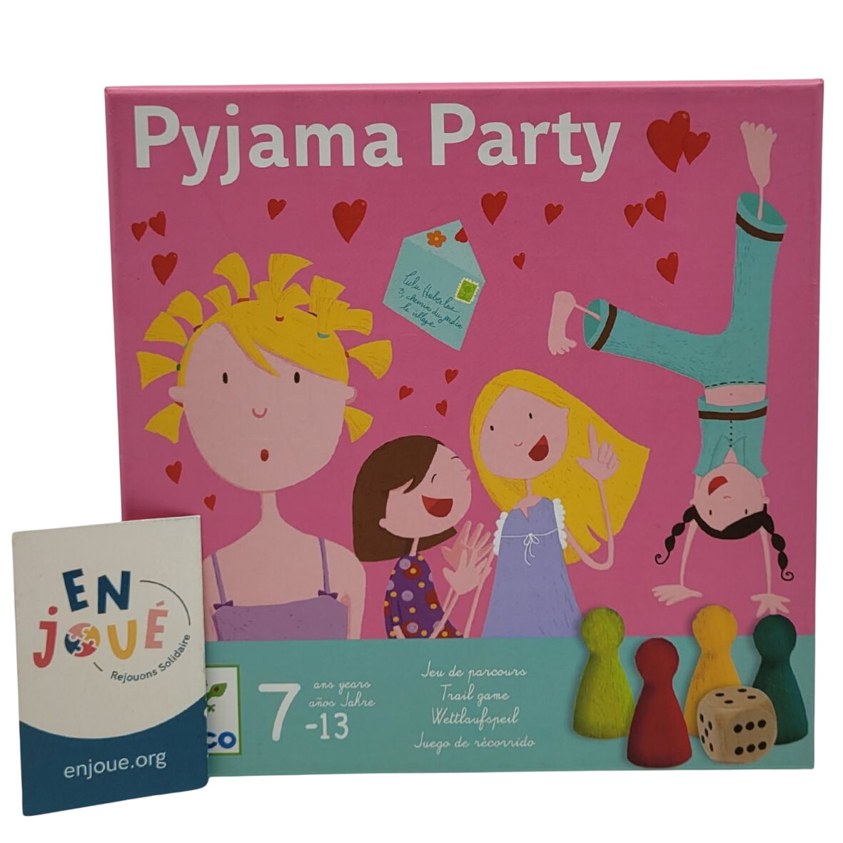 Jeux de société - Pyjama Party - Djeco - Des 7 Ans. Très bon état -  reconditionné disponible sur Label Emmaüs