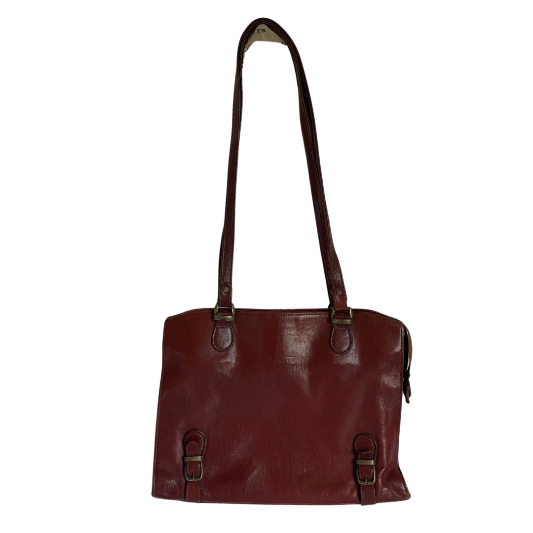 Sac sacoche mixte en cuir- Texier Bon état - Vue 2 - 