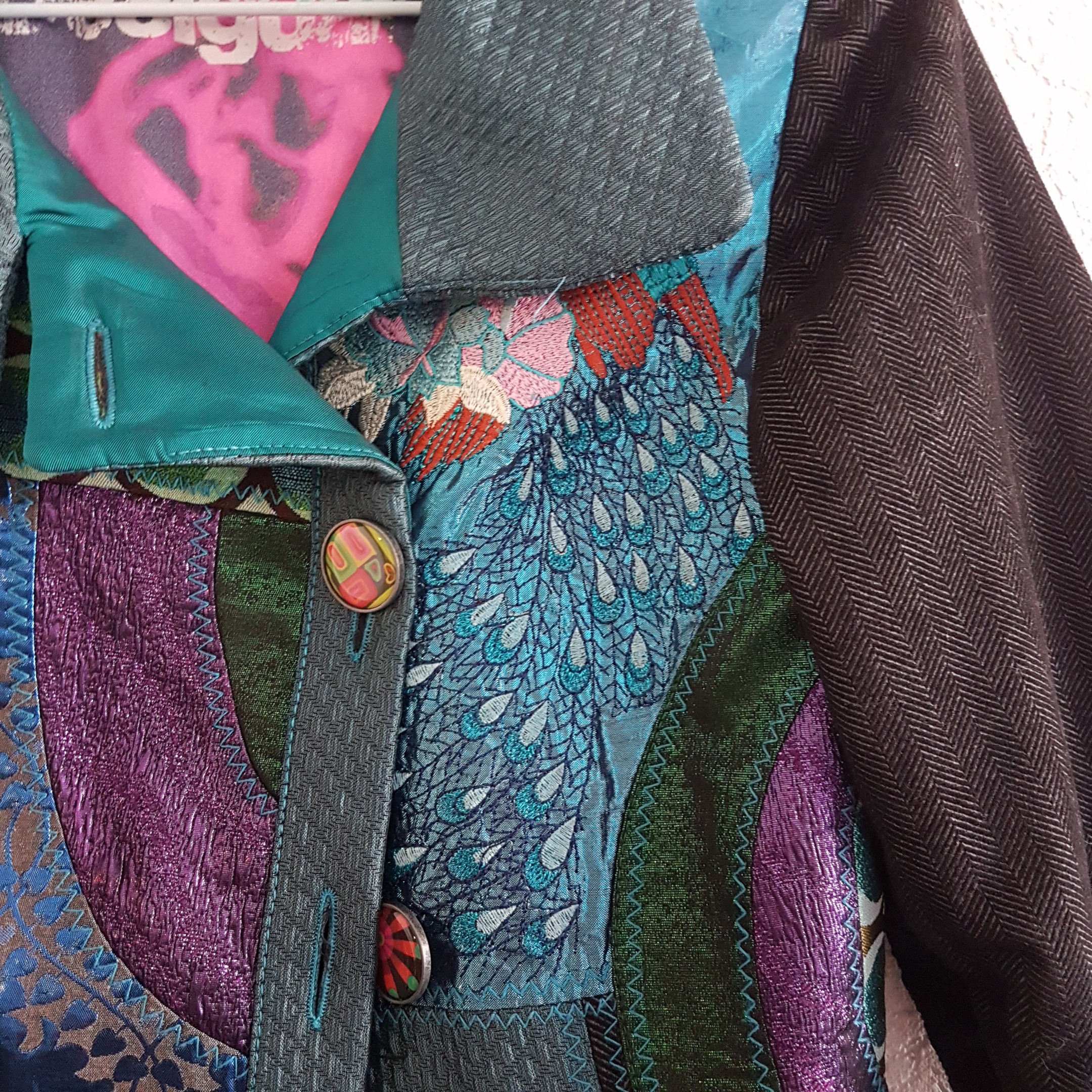Manteau Desigual T 38 parfait état  - Vue 4 - 