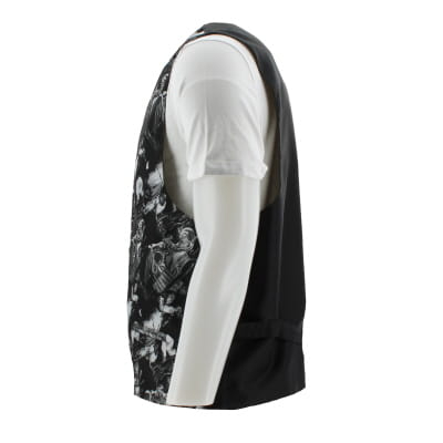 Gilet de costume noir imprimé - Homme - Men's Actve Life - Taille XL Bon état - Vue 3 - 