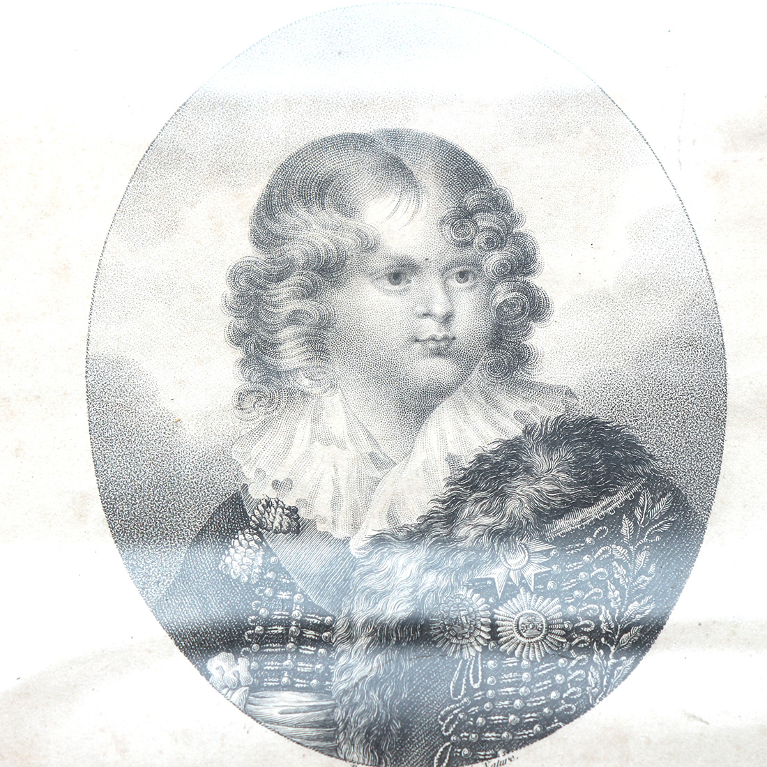 Gravure portrait du duc de Reichstadt Bon état - Vue 3 - 