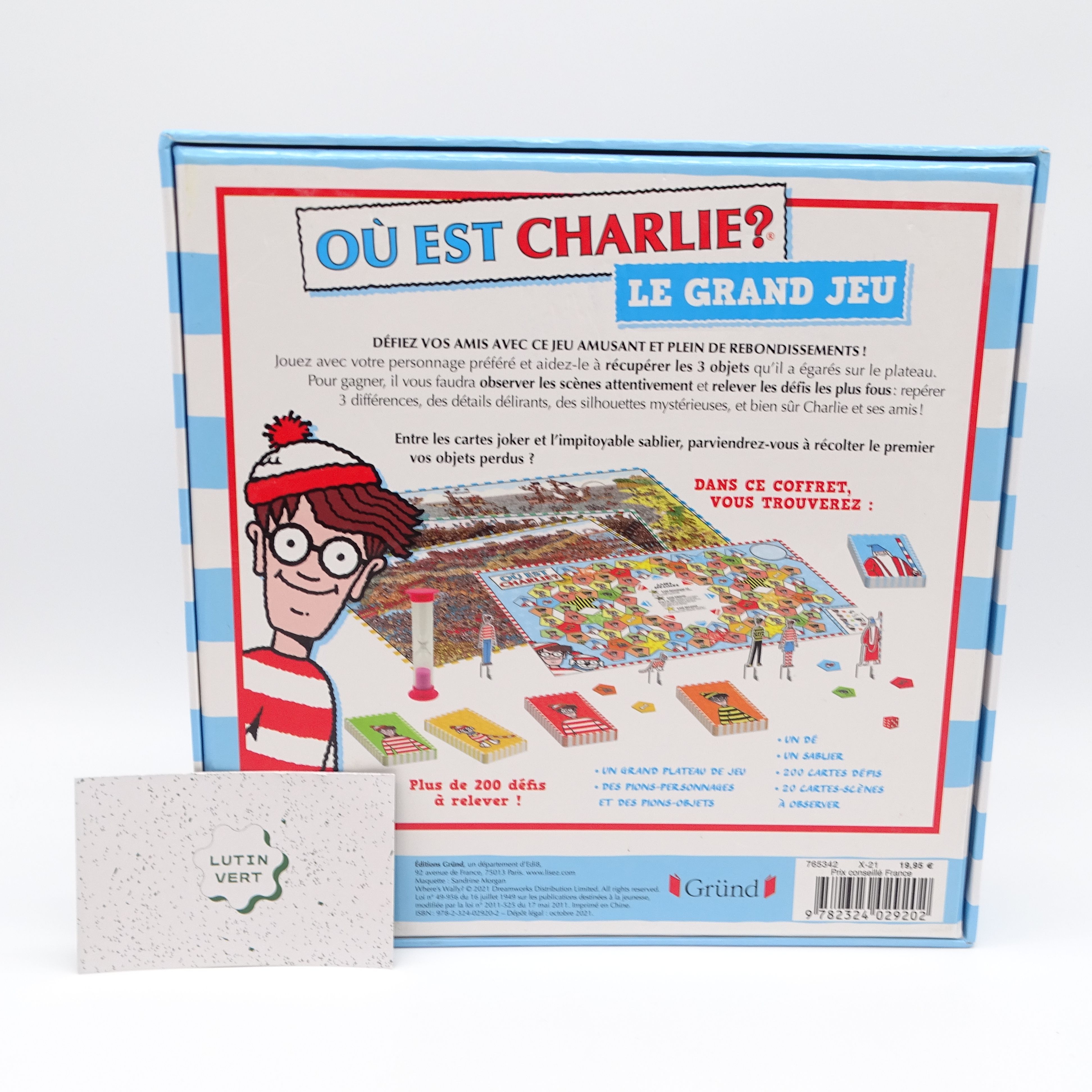 « Où est Charlie ? » Le grand jeu d'occasion GRÜND - Dès 6 ans | Ref 13560 Très bon état - Vue 3 - 