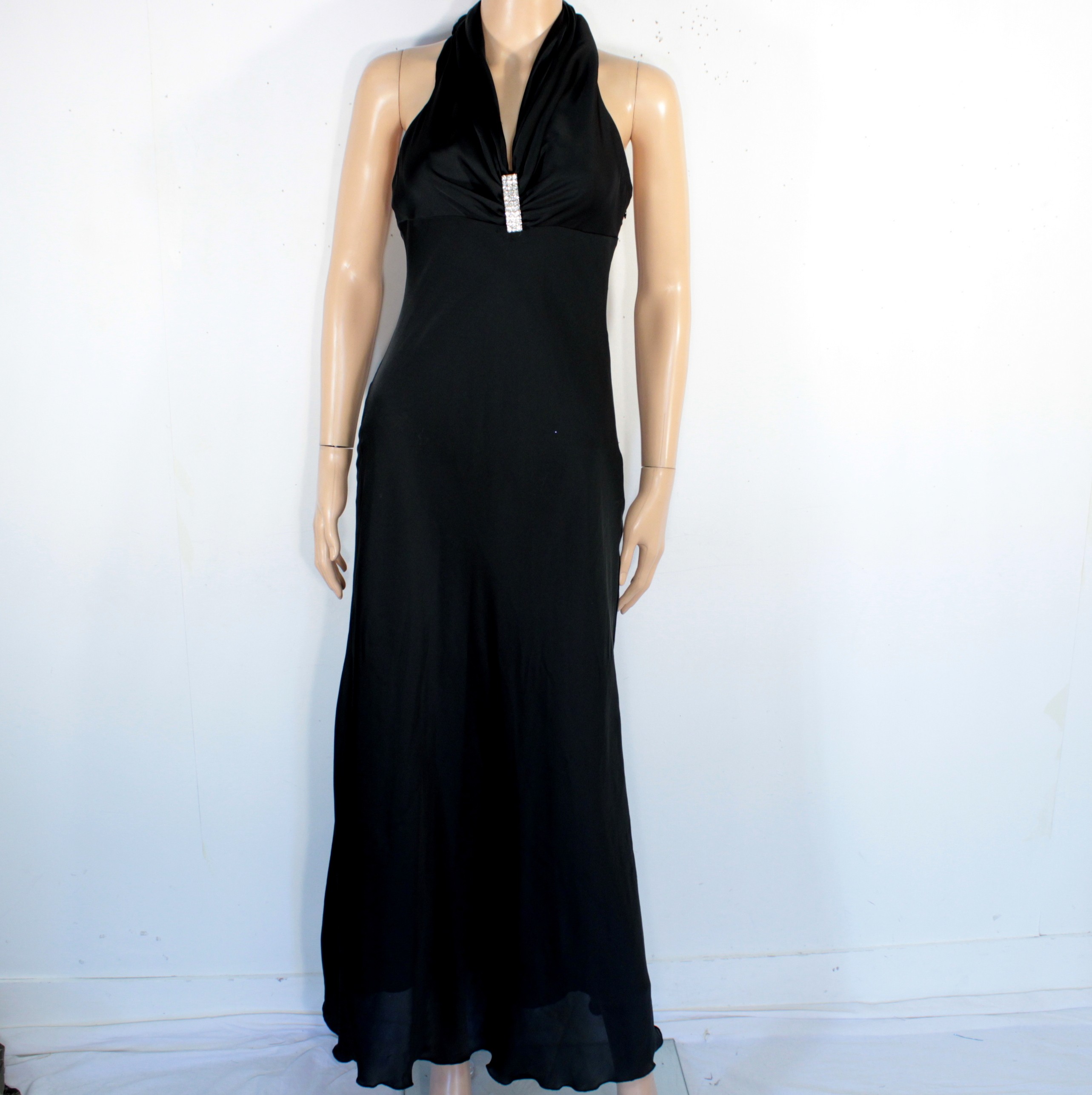 Robe De Cérémonie Noire ANGEL DREAM Taille 2 - Bon état - Photo 2