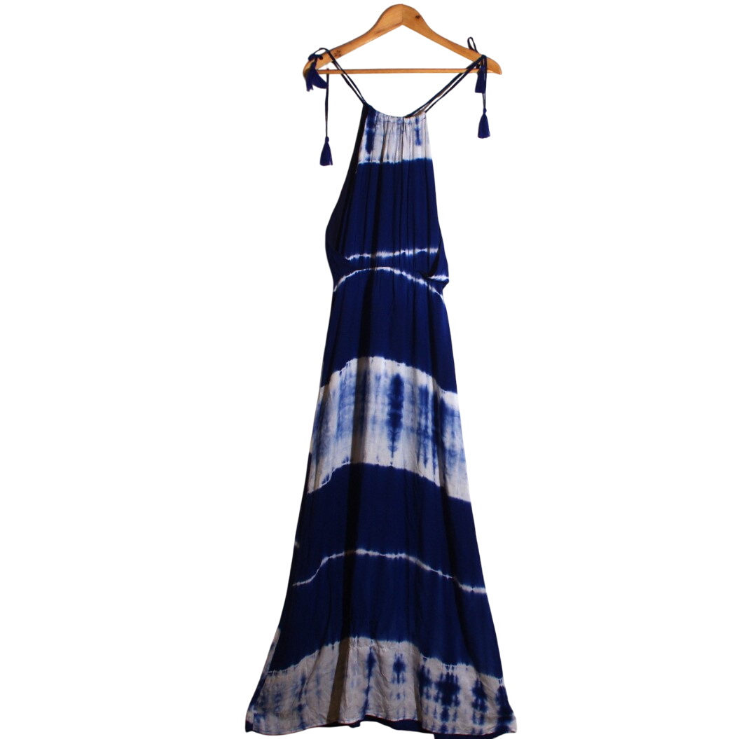 Robe Longue Sugar + Lips - S - Tie & Dye et Blanc  Esprit Bohme - Label Emmaus - Modalova