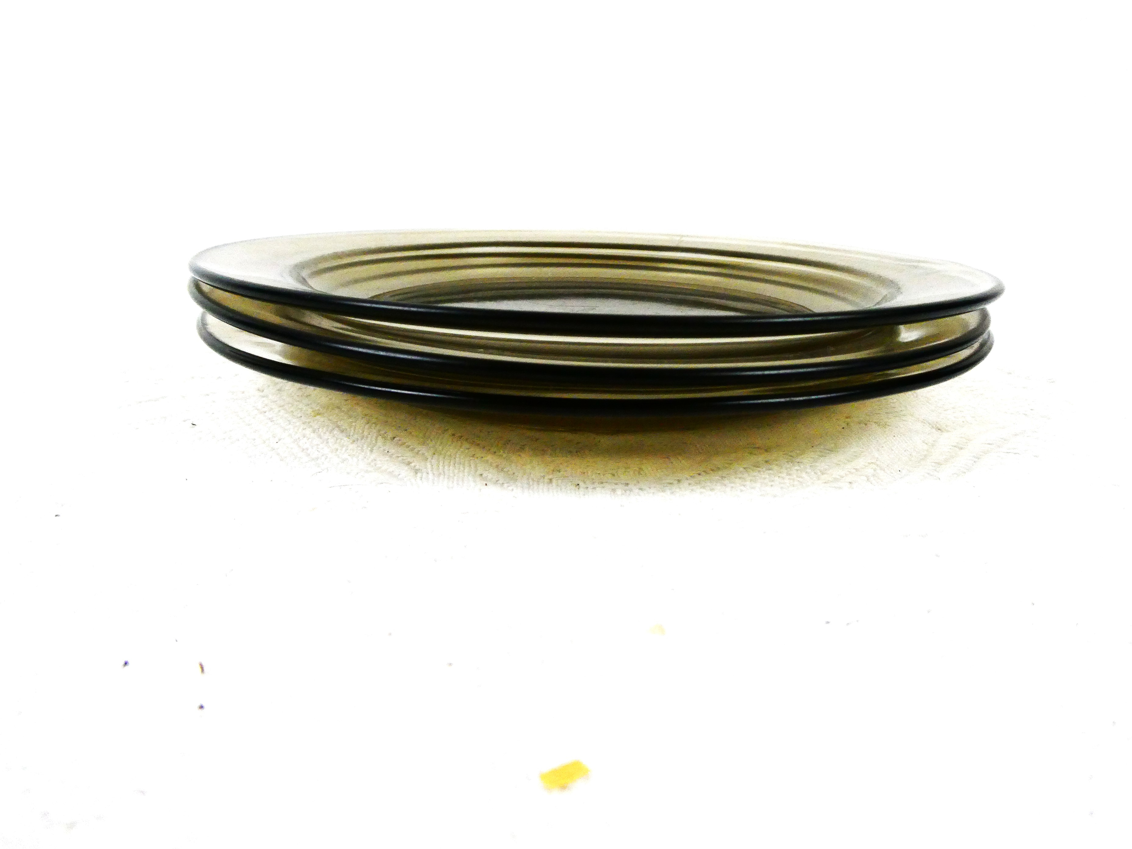 ASSIETTE EN VERRE COLLECTION ALLEN