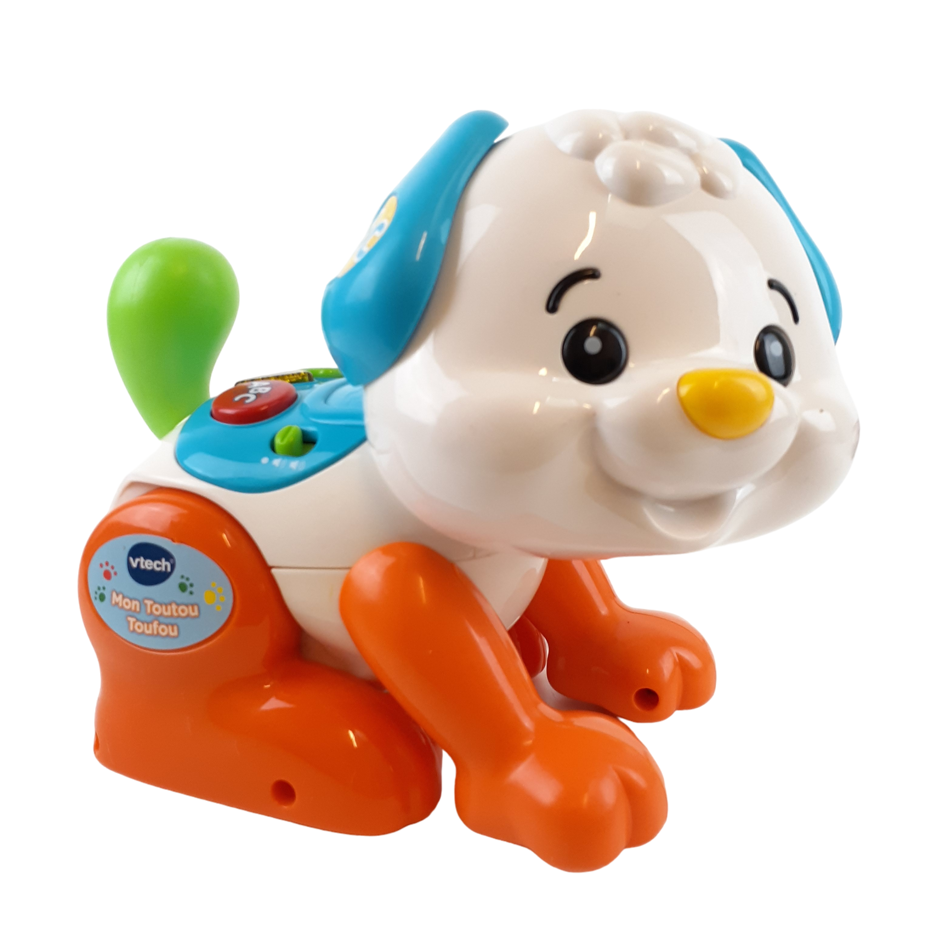 Jouet d'éveil interactif - Mon Toutou Toufou - Vtech - Bon état sur Label Emmaüs