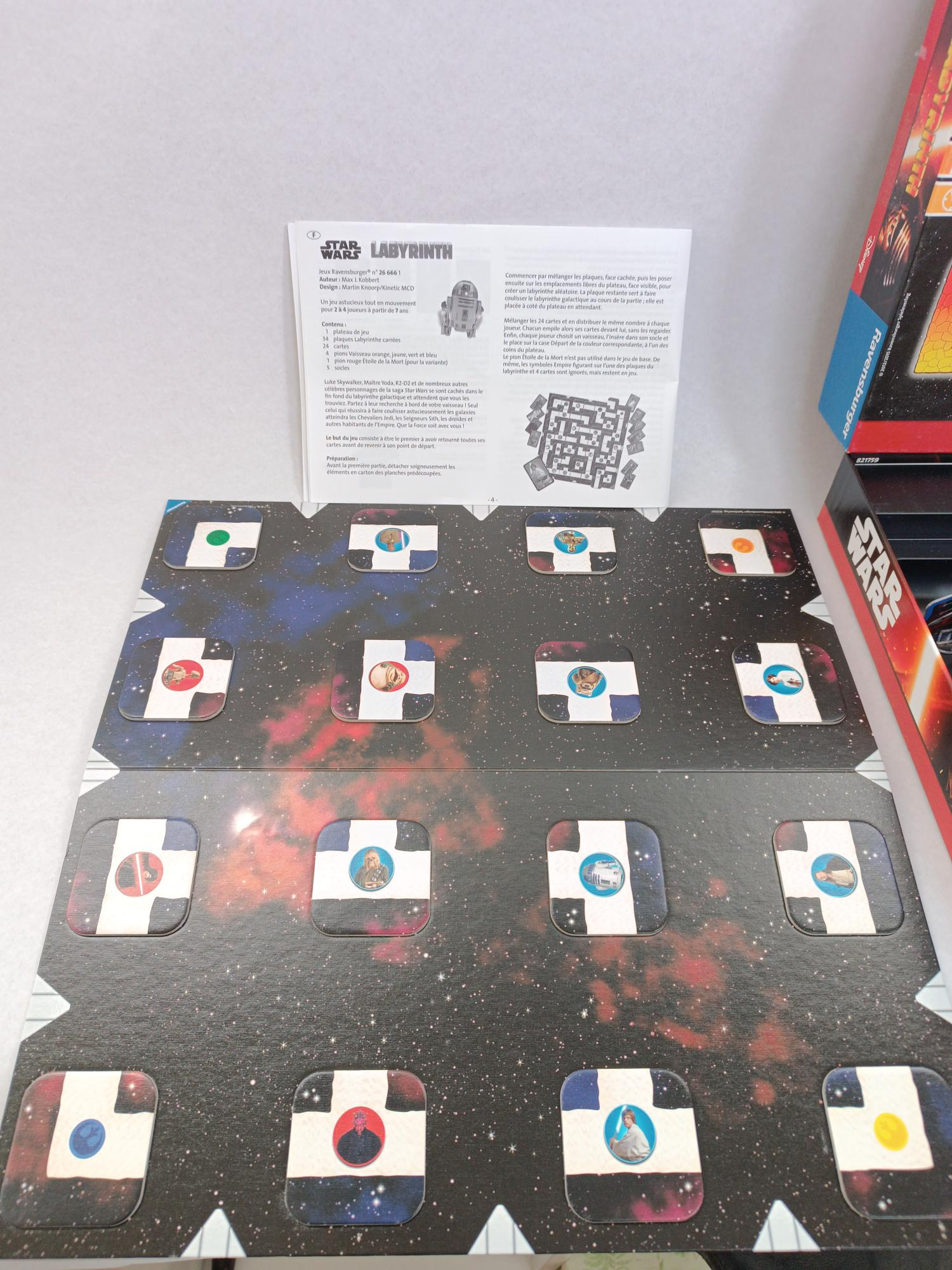 Voir photo 3 de Jeu de société Labyrinth Stars Wars - Édition Française limitée Jeu de société Labyrinth Stars Wars - Édition Française limitée Très bon état - Vue 3 -
