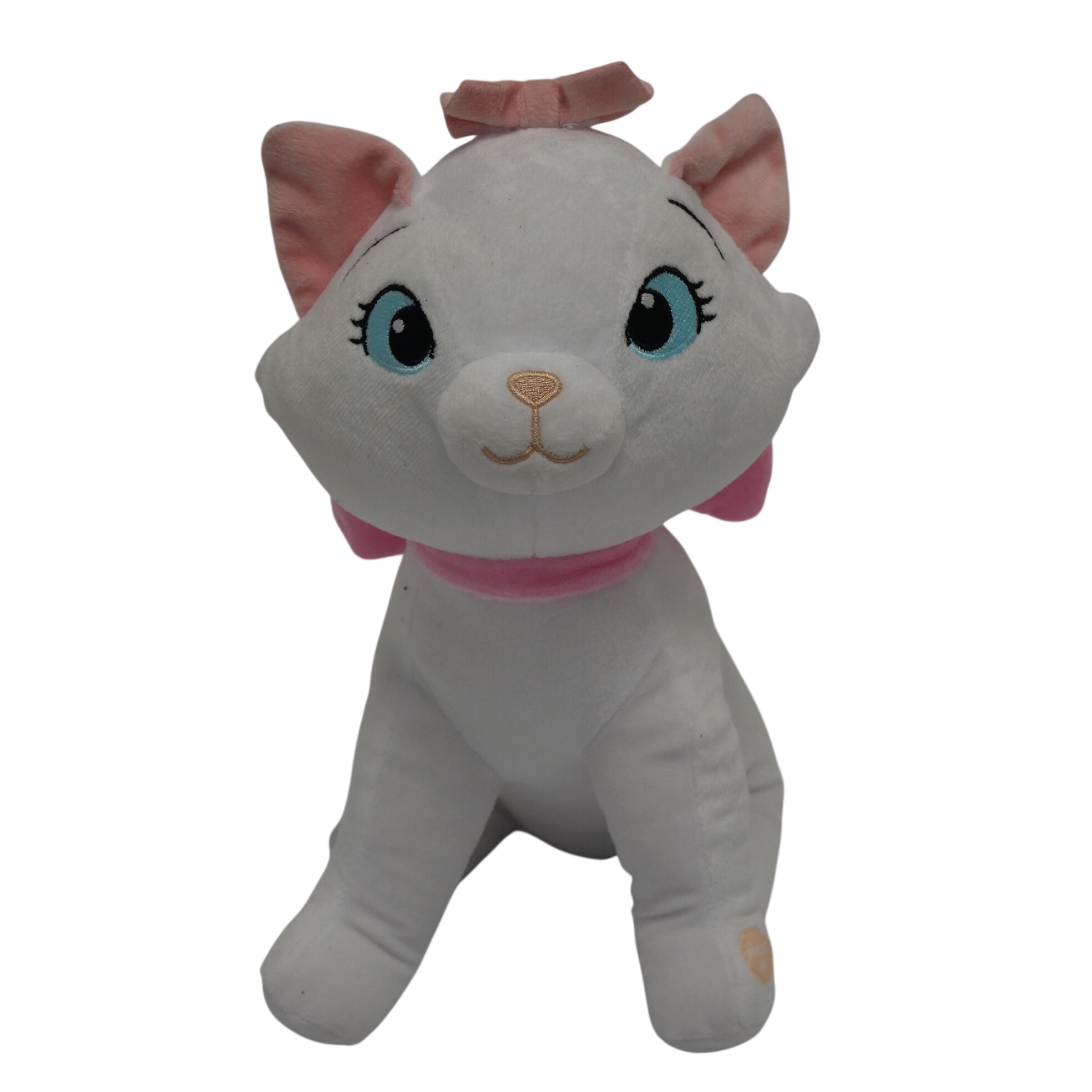 Peluche sonore Marie des "Aristochats", 30 cm Très bon état -  reconditionné disponible sur Label Emmaüs