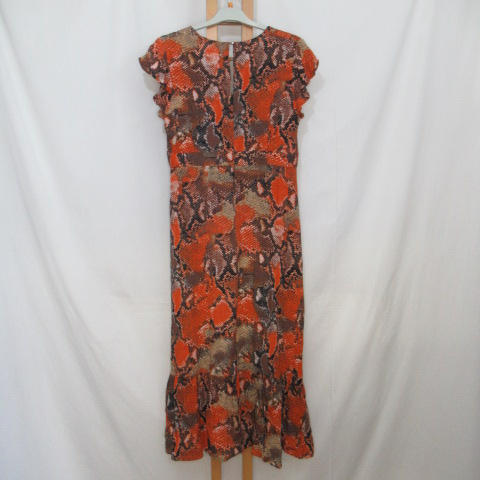 RF182 - Robe imprimé serpent - Jus d'Orange Paris - Taille 3 (L) Très bon état - Vue 5 - 