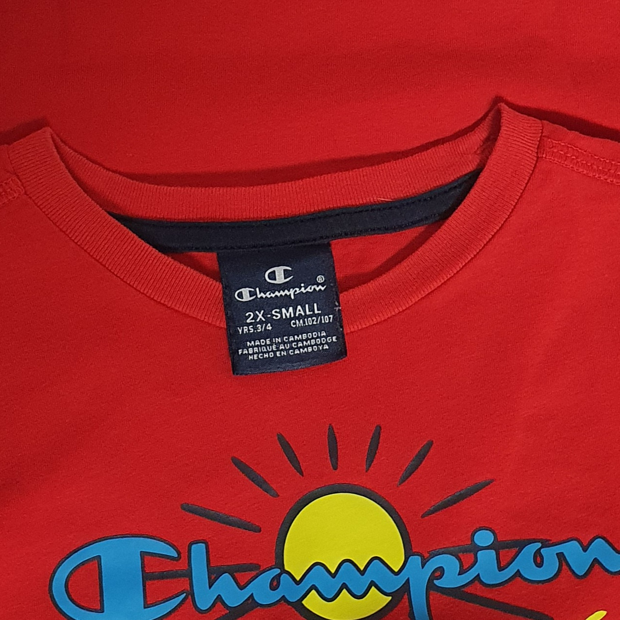 Tee shirt Enfant MC-CHAMPION-3/4 - Photo 2