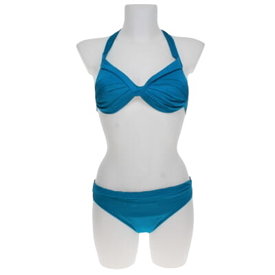 Ensemble maillot de bain turquoise - Taille 38 - rouge gorge - Modalova