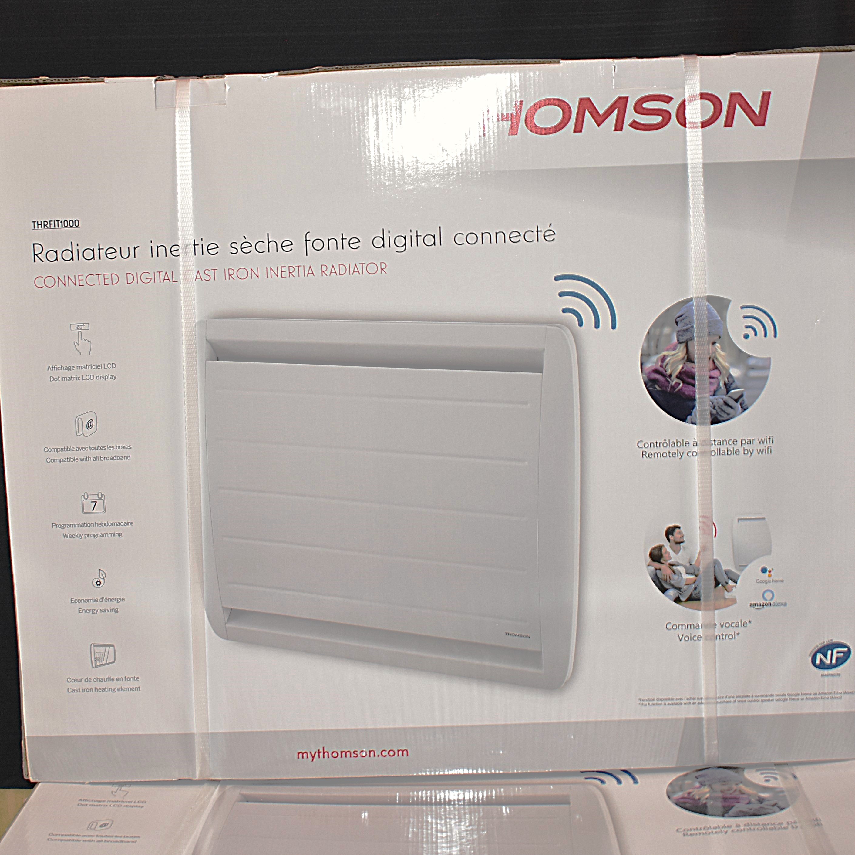 Radiateur inertie par WIFI thomson Power 1000W Comme neuf - Vue 2 - 