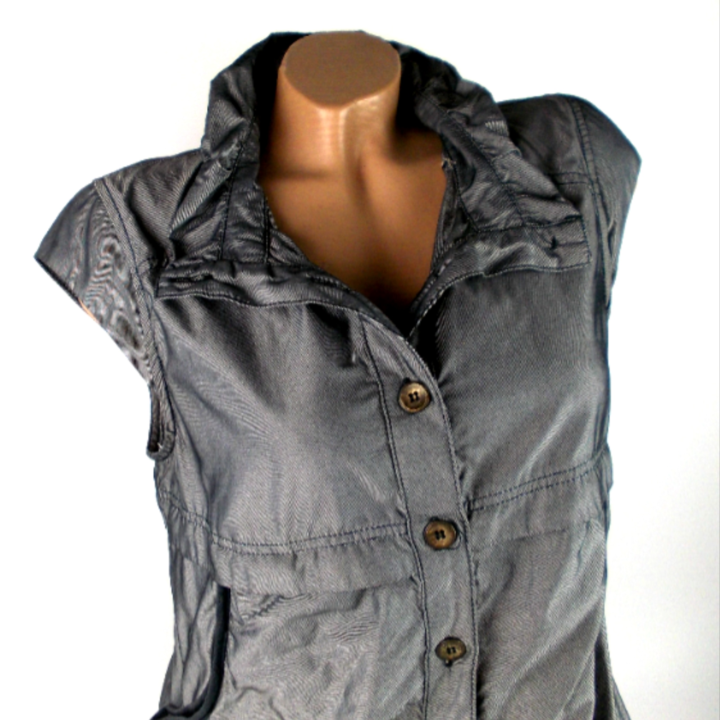 Voir photo 3 de Robe CBLV grise taille 40 Robe CBLV grise taille 40 Bon état - Vue 3 -