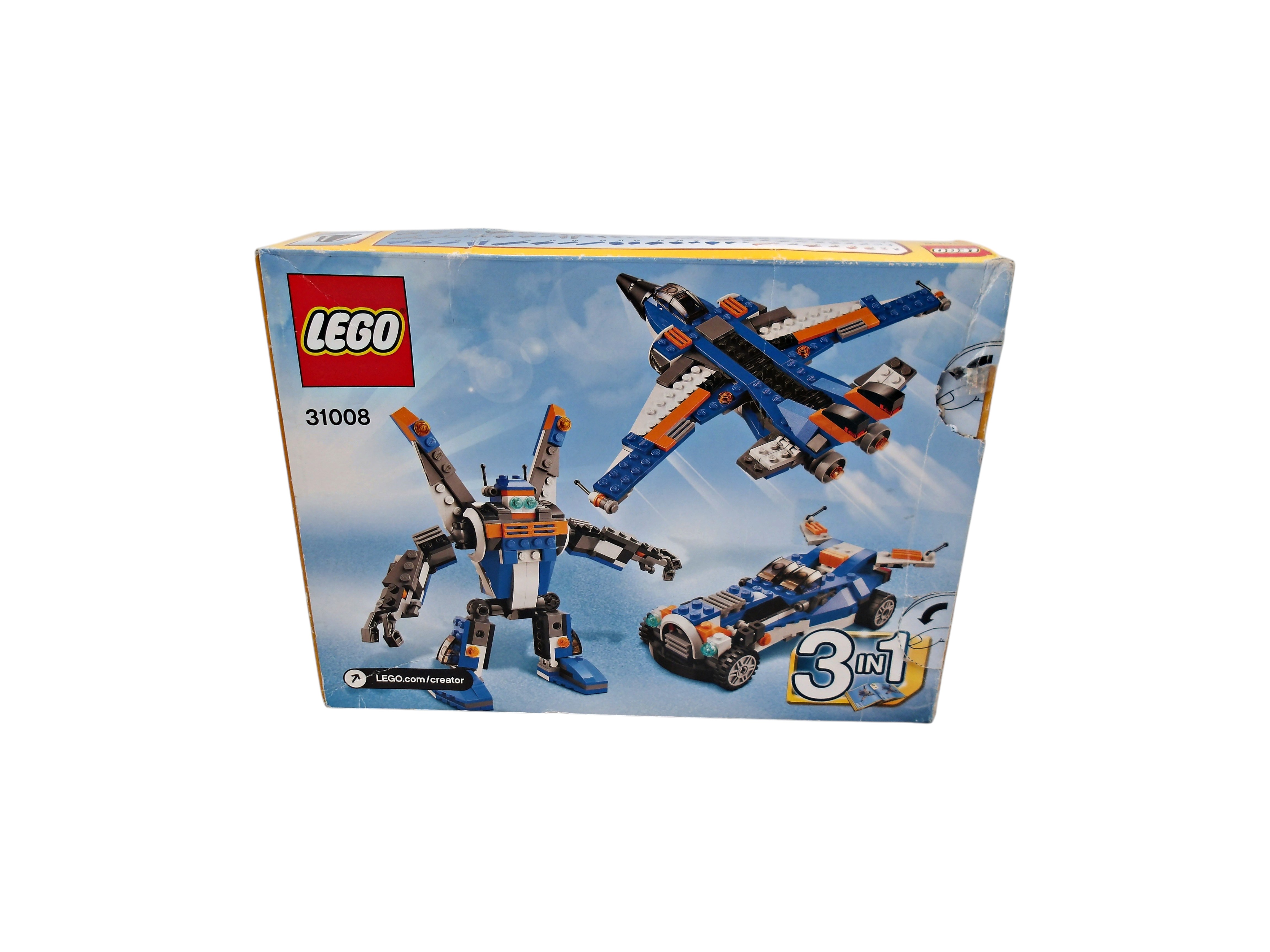 LEGO Creator - L'avion de chasse - 31008 Très bon état - Vue 2 - 