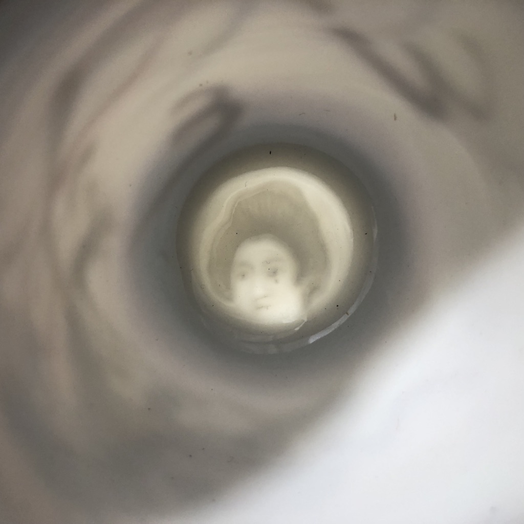 Service à thé en porcelaine fine du japon avec Geisha girl au fond de la tasse - Bon état - Photo 10