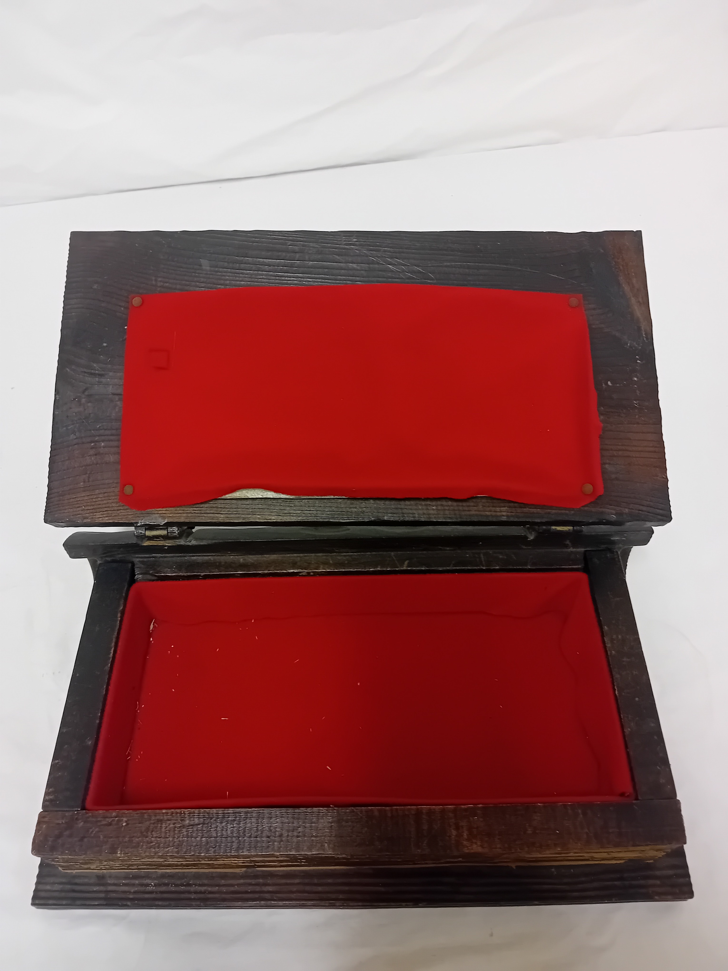Coffre livre en bois - Photo 2