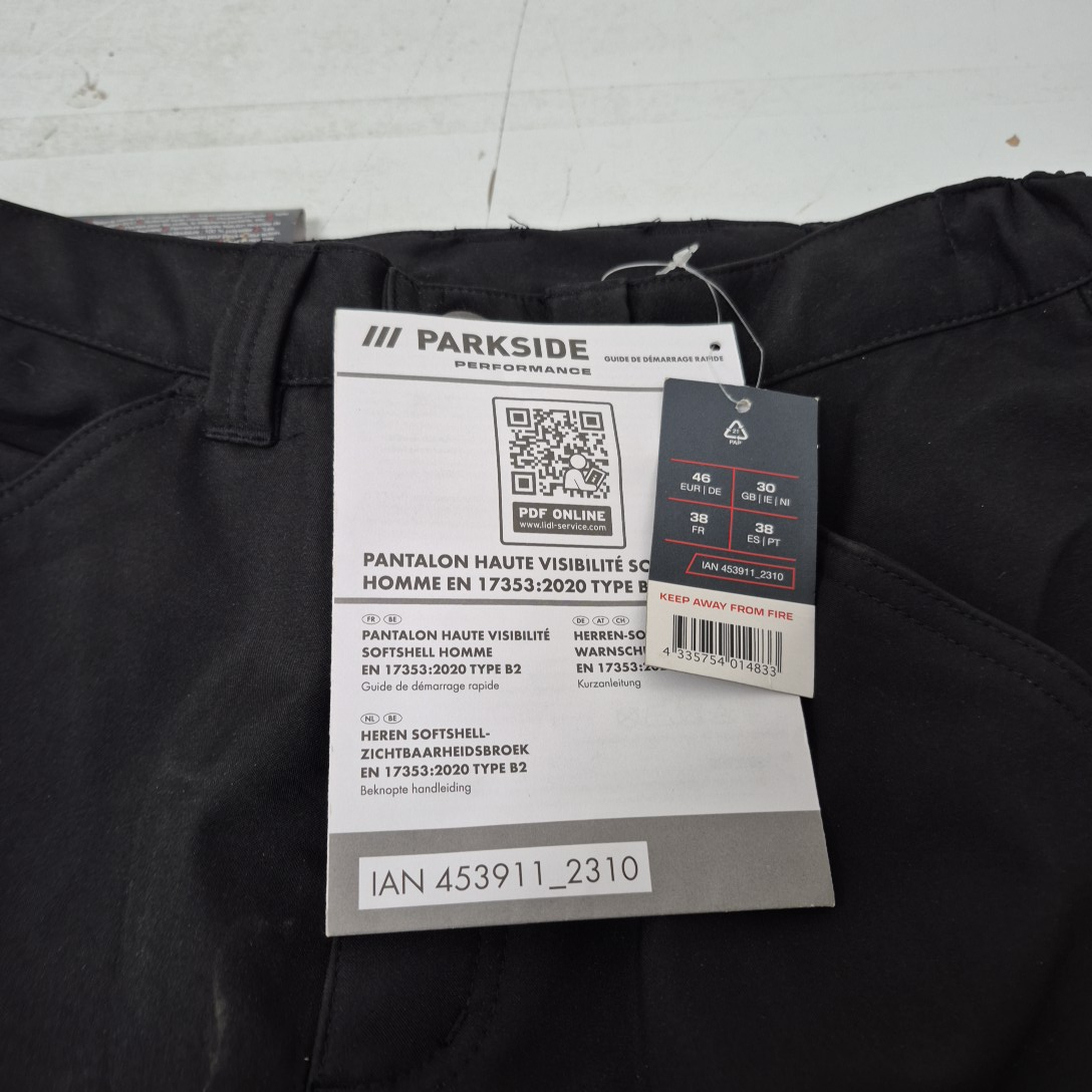 Voir photo 2 de Pantalon de travail Parkside - taille 38 Pantalon de travail Parkside - taille 38 Très bon état - Vue 2 -