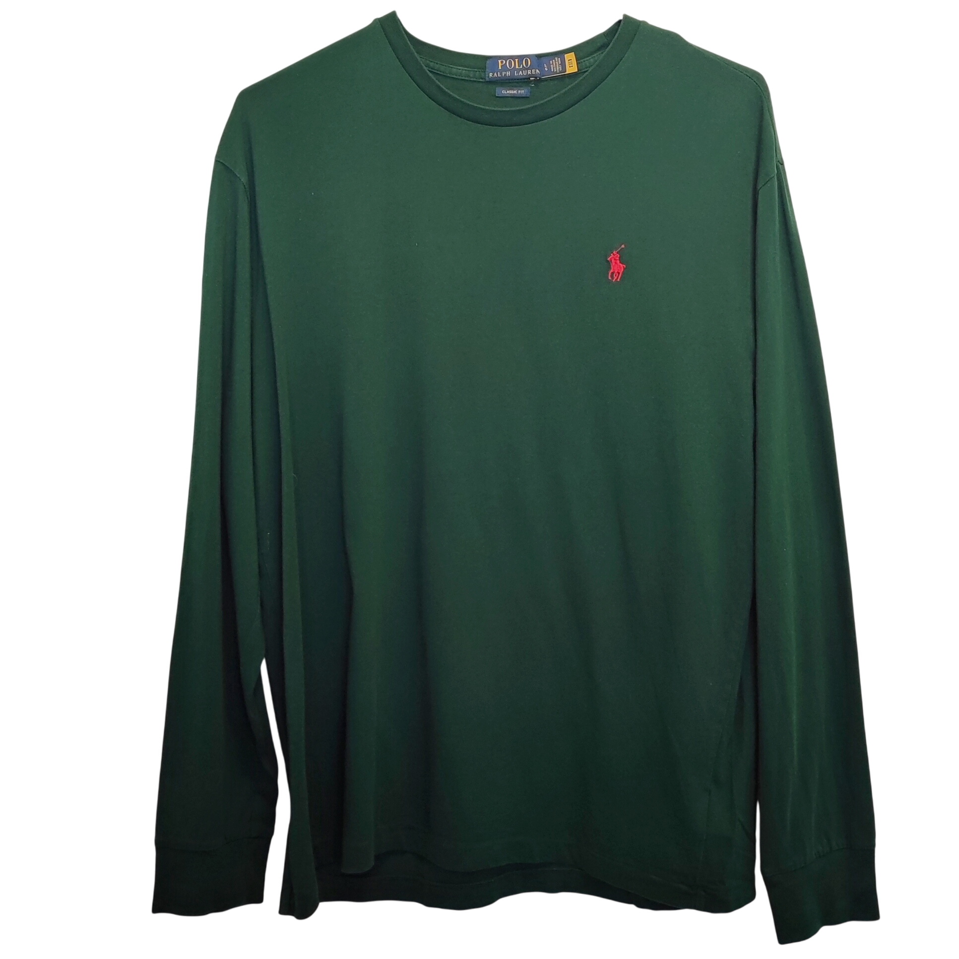 👕 RALPH LAUREN Pull en coton L Homme friperie pas cher et