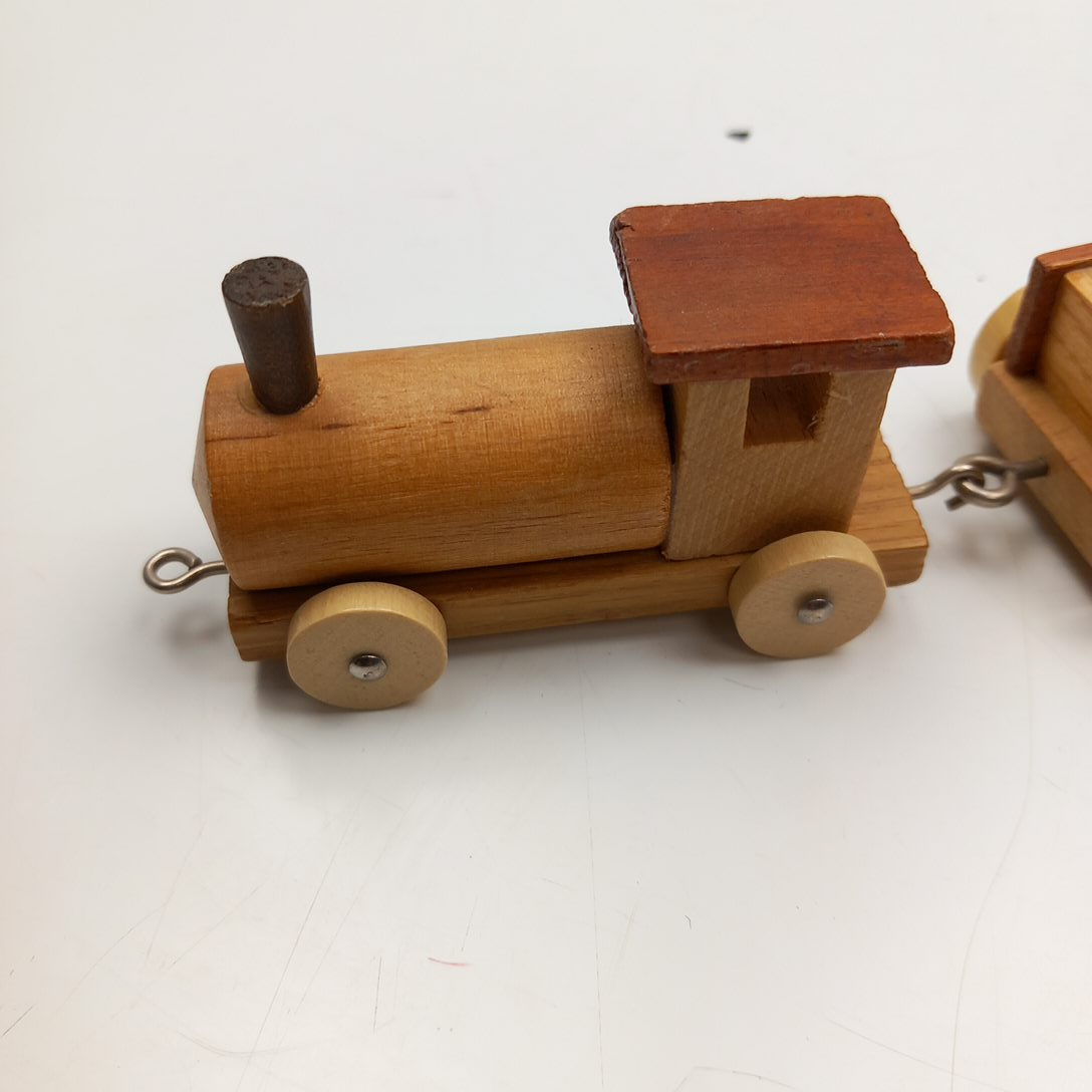 Train Vintage en Bois loquai Holzkunst Bon état - Vue 8 - 