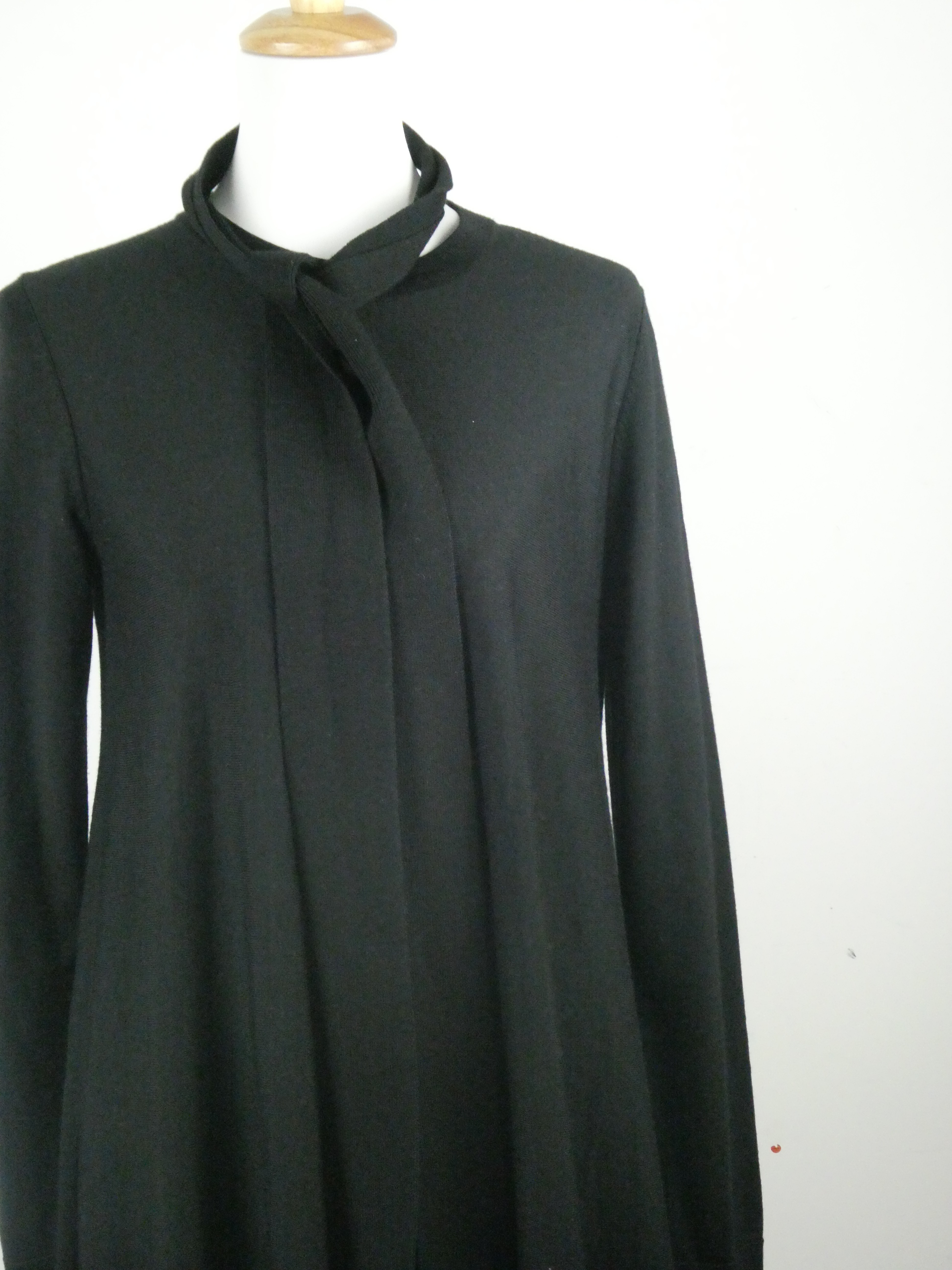 COS robe blouson manches longues encolure rond en laine - Taille S - Photo 5