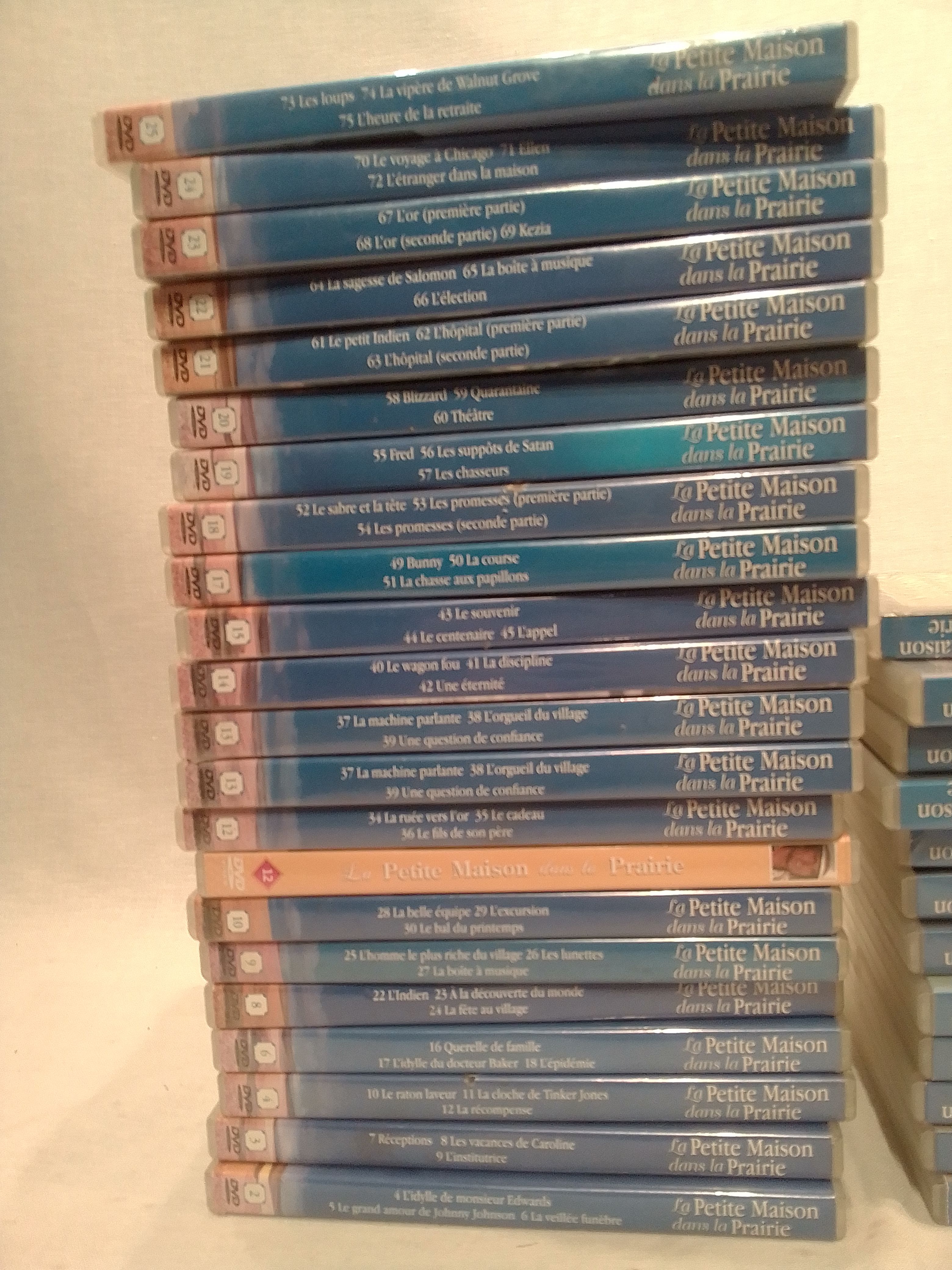 Collection dvd La Petite Maison Dans La Prairie INCOMPLETE État correct - Vue 2 - 